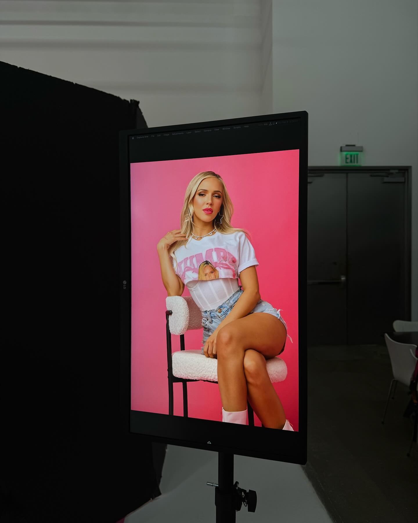 BTS @abbyrao 

Our first collection @humps launches exclusively today with @spencers available online and in-stores now with our favorite Creators!