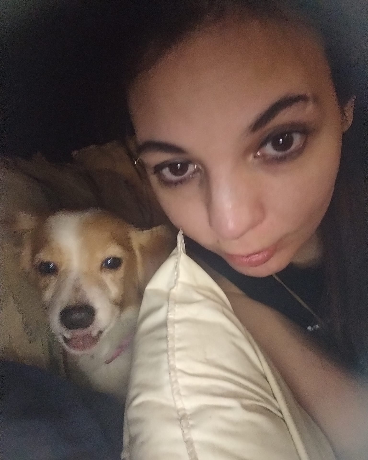 Please pray 🙏 for my dog.. Buttercup.. she's been going through some hard times..taking after her mother (my soulmate GLACIE) .. she had a seizure/stroke and has been 'off' since..it breaks my heart.. but she is a fighter so tough for 10pounds .. my BAE! SEND POSITIVE VIBES THIS WAY PLEASE 💜 my lil Aries twin. And Glacie babyyy!! I love you endlessly.