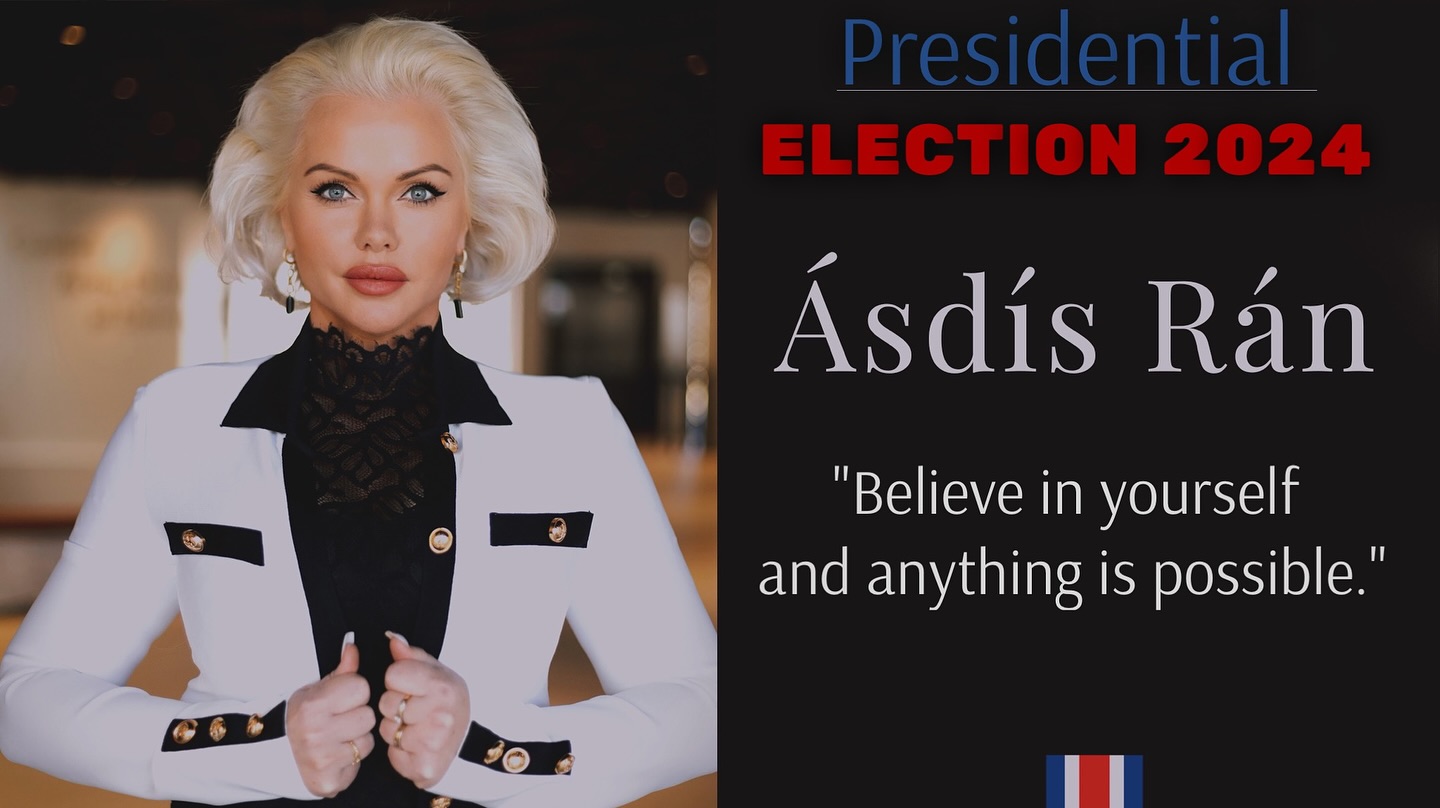 🎉 Exciting News Announcement! 🎉

🇧🇬🌍 Dear friends,

I am thrilled to announce that I am officially a presidential candidate for Iceland! Out of 70 applicants, I have made it to the top 10. The presidential elections will commence on May 2nd and conclude with the final election on June 1st.

I am very excited, happy, and thankful to be able to embark on this adventure. It will be a totally new field for me, but I promise to bring some IceQueen charm to the elections! 🇮🇸✨

And to all my supporters in Iceland, Big Thank You! 🫶🤩

Warm regards,
Ásdís Rán

#presidentialelection #iceland #icelandelection #forsetakosningar2024 #presidentialcandidate #asdisran