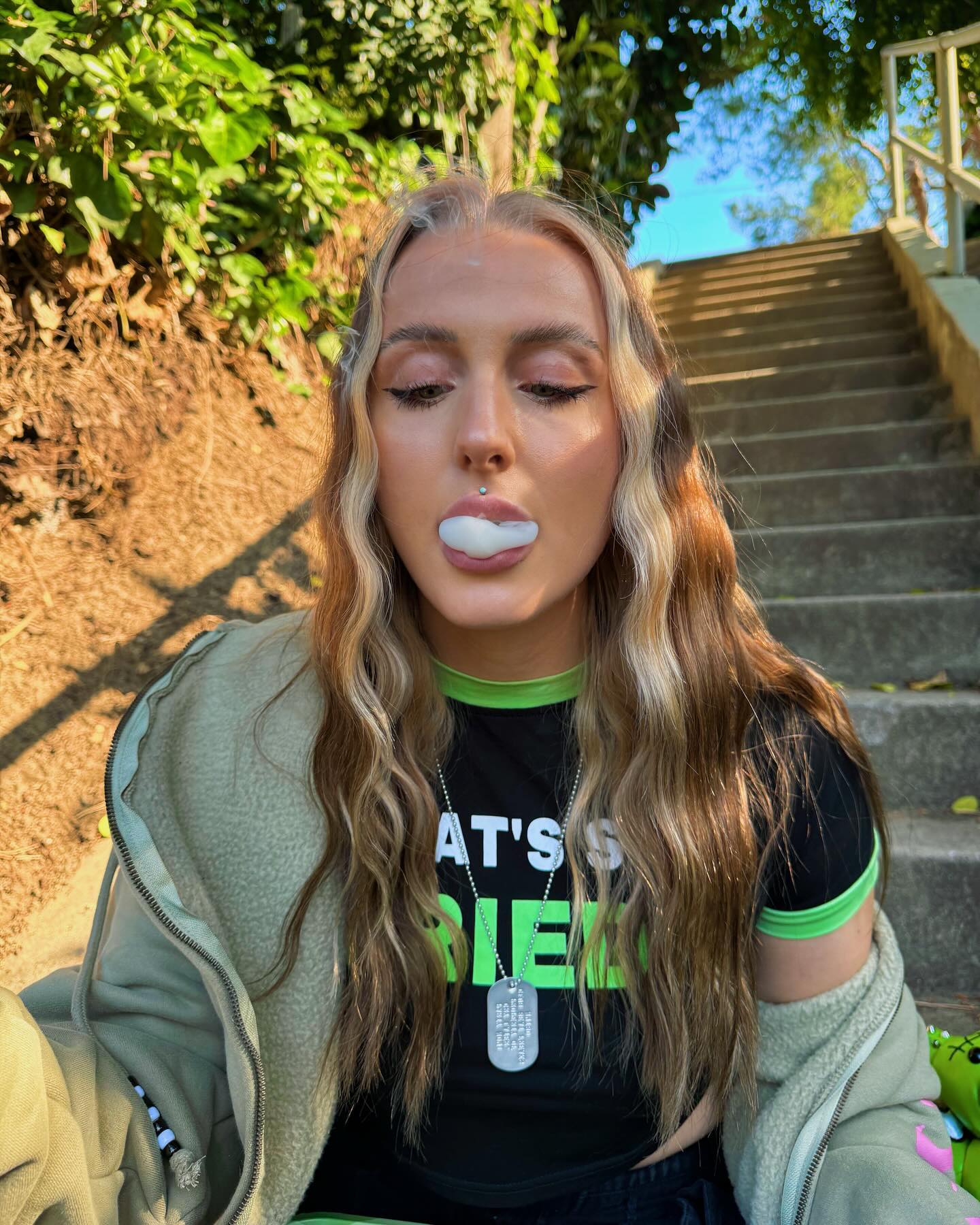 As the great @samnime_ once said.. That’s so fried 🥬

Im not a huge smoker of shweed bc it makes me really unproductive and I also eat everything within my eyesight lol but I had to share these photos I got with the new @nakedwhenthebeatdrops collection 🥰🥰 

Words can’t describe how excited I am to hear back about getting my apartment in Denver, the results literally can’t come any sooner 😫😫 wish me luck y’all 

Have an amazing day ☺️☺️ 

#nakedwhenthebestdrops #weedstagram #420 #ravegirls #happyholidays #edmgirls #ravefam #ravegirlsdoitbetter