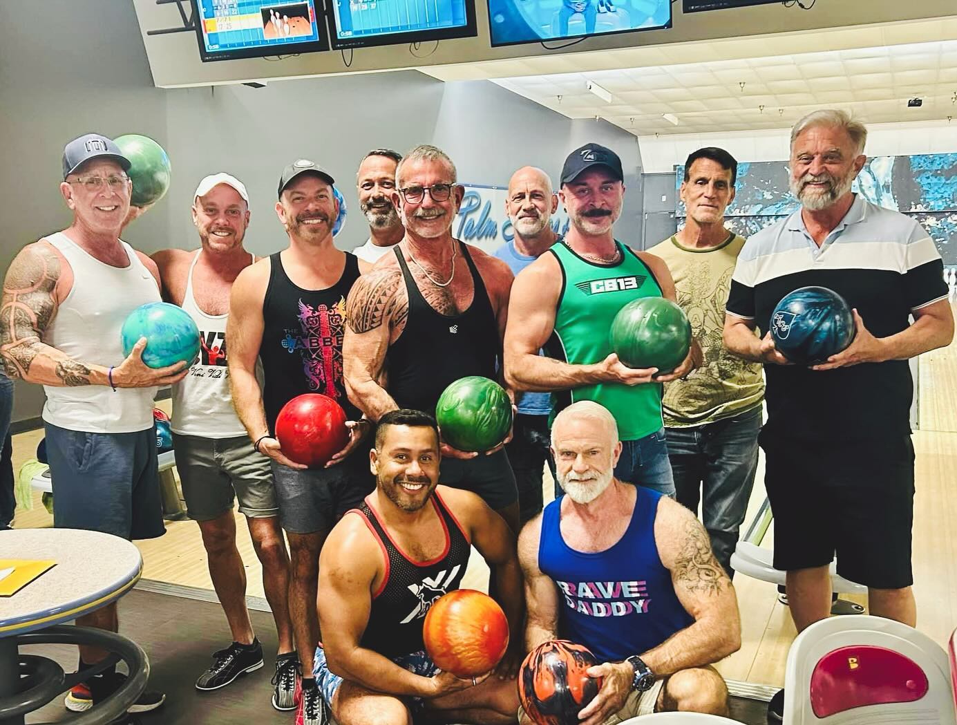 Boys and Balls… what more could you want? 🎳