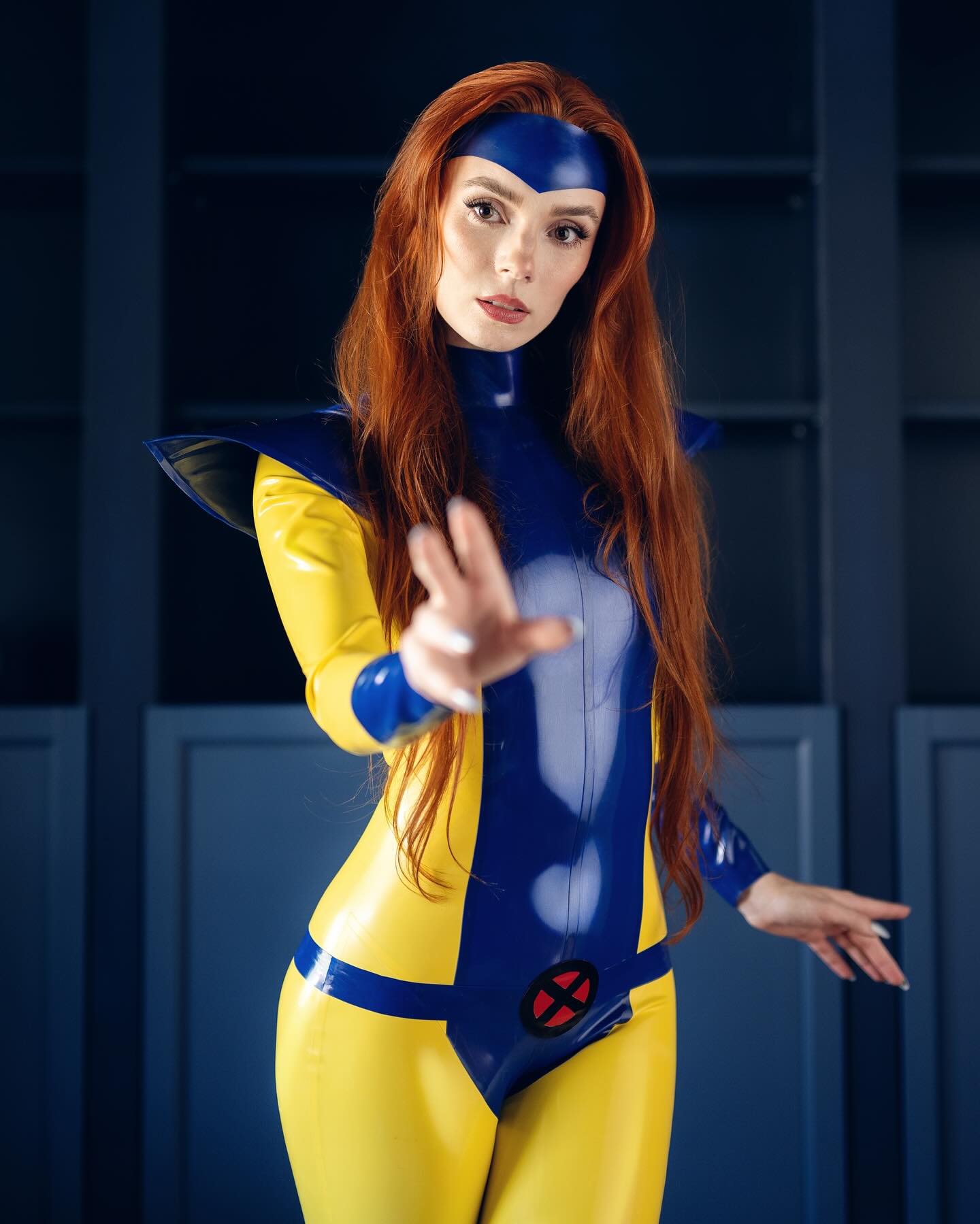 Personally I think Jean Grey is THE Xman, not wolverine....but I'll let it go. Did you see the new Deadpool trailer yet? 👀

Photo shot by @kameraninja 
Outfit from @adalaclothing 

 #cosplayers #cosplayersofinstagram #babesofinstagram #legsfordays #instagirls #xmen #jeangrey #xmen97