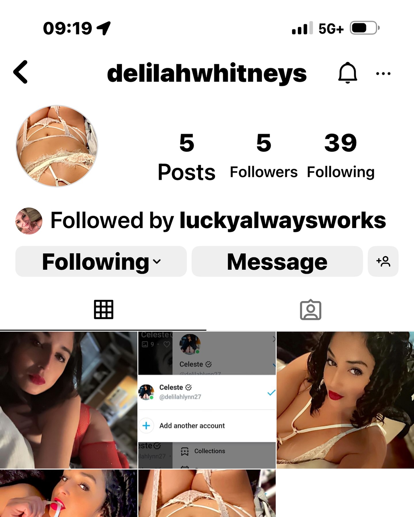 Follow my girl @delilahwhitneys and be ready for some exciting new content  coming soon!
