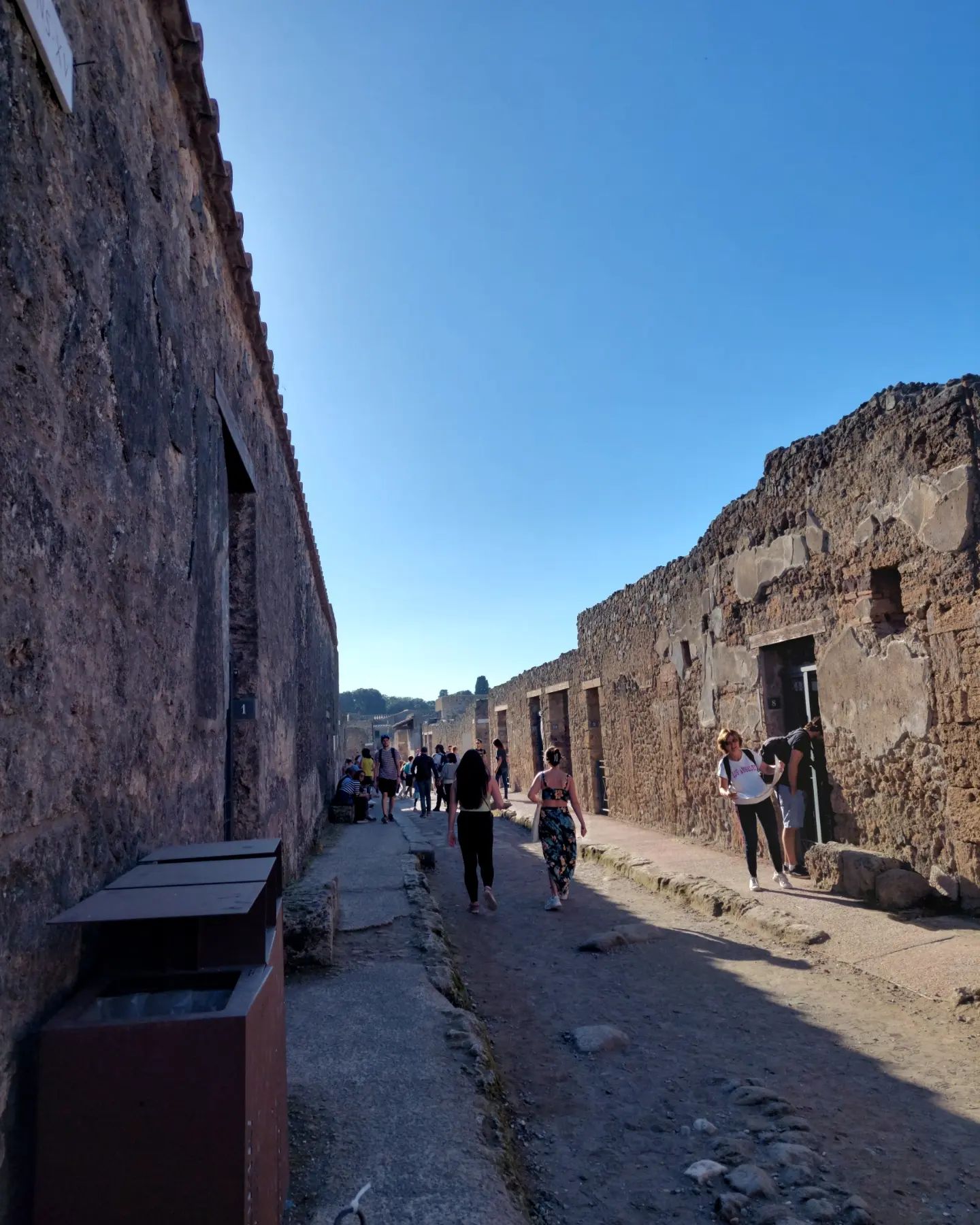 One of the most amazing places I've ever been to. 
.
.
. #pompeii #italy #vesuvio #vesuvius #history #city #photooftheday