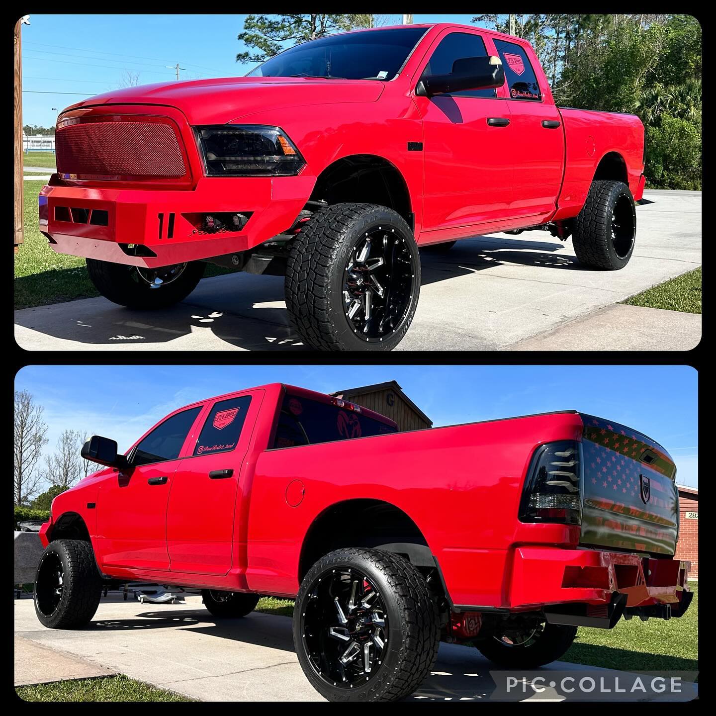 Partially done! Color matching !!! just waiting on the rest of parts to be done! ♥️🔥🔥

#PavementPrincess #Ram #RoughCountry #HornBlaster #VisionWheels #CustomOffsets #TruckPorn #Effenfast #GenYHitch #truespikelugnuts #BoltLock #theskynetteam #skynetflorida #skynet @visionwheel @floridaskynetteam  @theskynetteam @turbodieselbabes @queens_mafia21 @truckbabeapparel

__________SPONSORS___________
@diamonddetailingproducts Code :12_2wd
@hornblasters 
@customoffsets: Link In Bio 
: Referral :12_2wd 
@customoffsetsdaily
@genyhitch 
@boltlock
@turbodieselbabes : 12_2wd15
@truckbabeapparel  12_2wd
@vvashautocare Code: 12_2wd