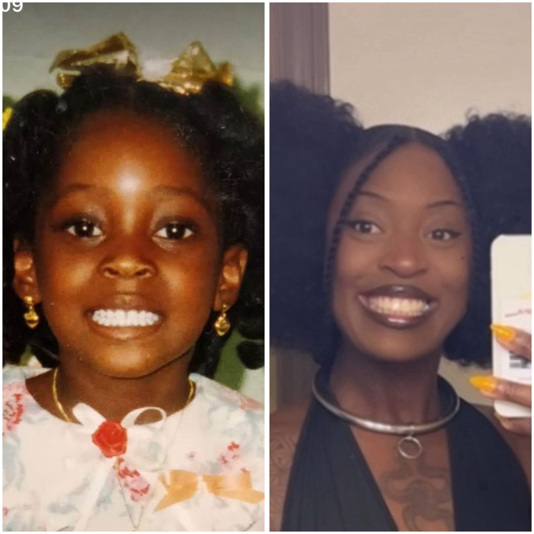 Once more I was NEVER ugly I was just dark skinned.  But also lmaooo the smile didn't change