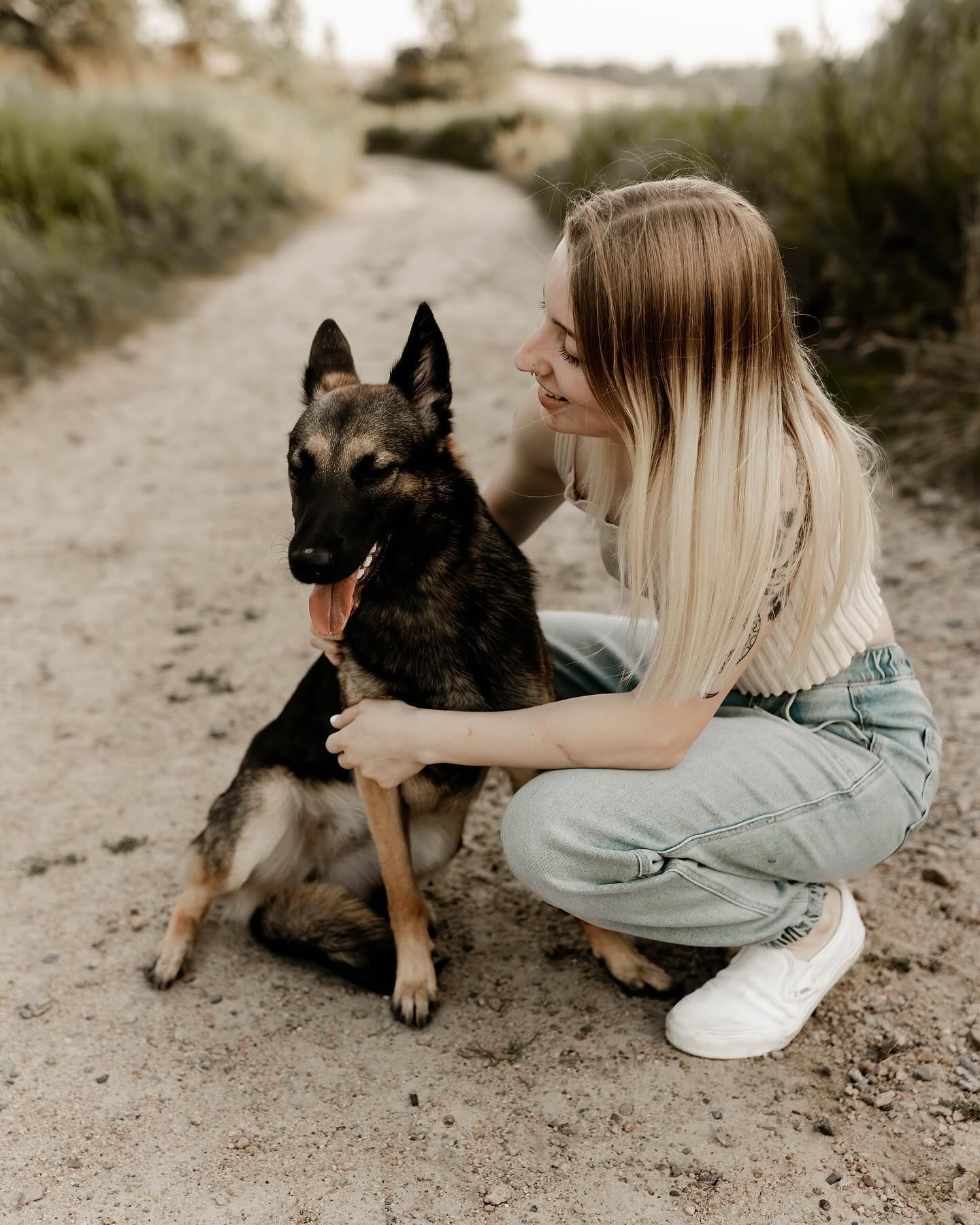 Just a girl and her girl ✨

When I adopted my very first malinois- Addika, I had huge plans. She was so unique, strong & independent. Sadly after two weeks, I lost that sweet girl to a hit and run. 2 years ago this month I lost that sweet angel. 

Today, I have a beautiful bright eyed girl named Aliya. Aliya is smart, loyal, sweet & gentle. She is Addika’s blood related sister. 

Today I appreciate her, for her being my partner, protector and friend. She is so much different than my first malinois, but I wouldn’t trade her for anything.

Everything plays out in the way it’s meant to, and she was meant for me. ♡