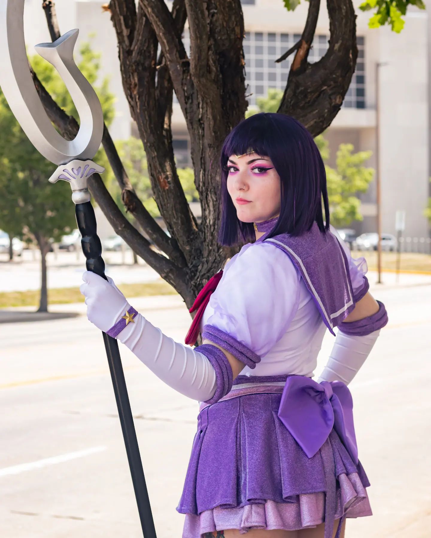 Gotta show off the ✨butt bow✨
I'm really excited to start working on my Fairy Sailor Saturn cosplay, I ordered the fabric samples and have so many ideas in my head on how to make everything! 
Beautiful photo by @mimoouniverse 💜