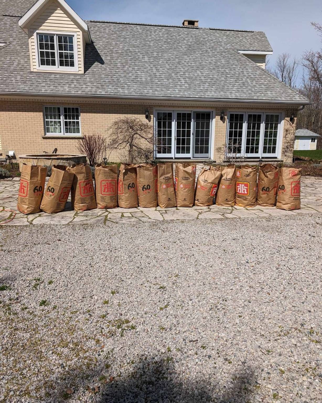 Instagram really needs to let you upload more then 10pics  at a time!  My arms feel like Jello today haha #yardwork #cleanup #rakingleaves #entrepreneur #bosslady #supportlocal #supportsmallbusiness #portofgoderich #surroundingareas #lakehome #lakehuron