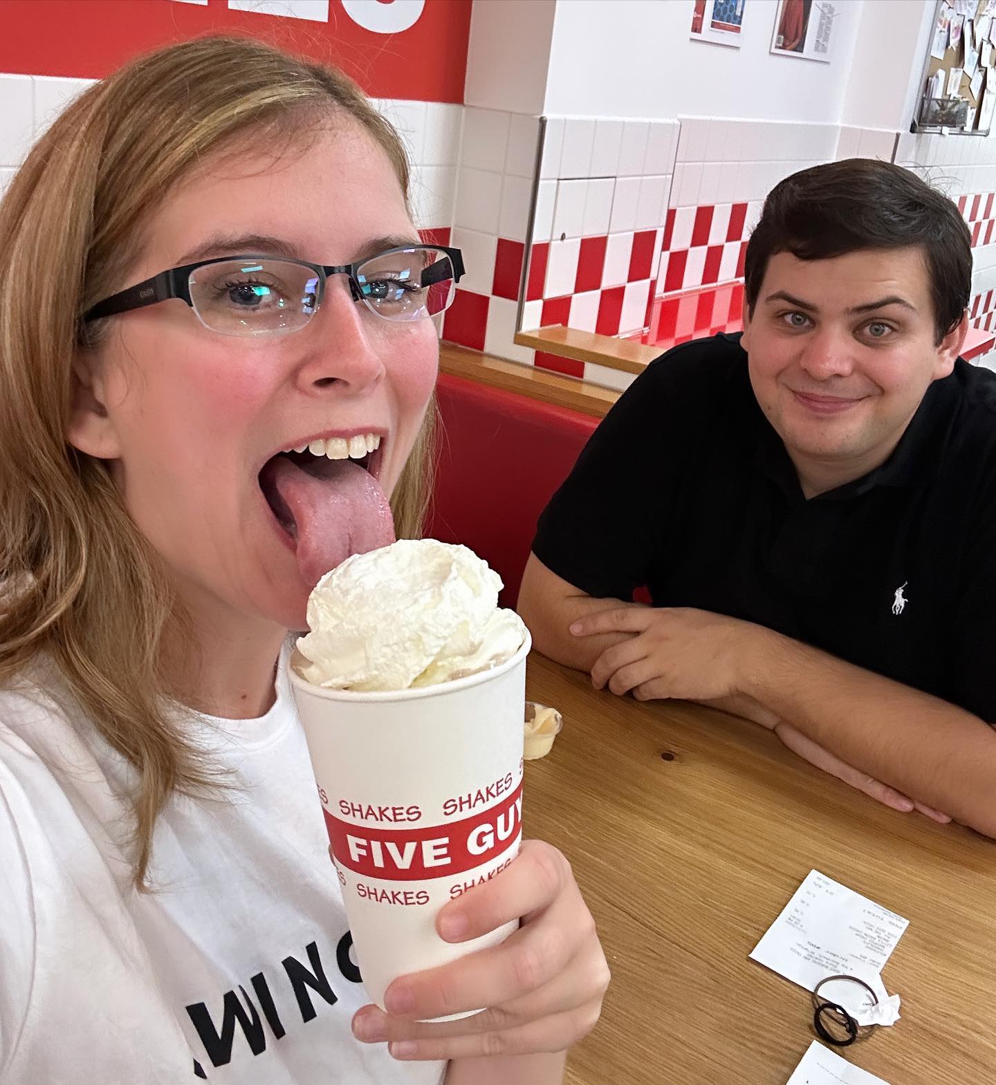 Saturday night post club shenanigans. Many a joke had about having a five guys after having 5 guys (gotta keep it IG friendly so if you want the good stuff you know where to go!)