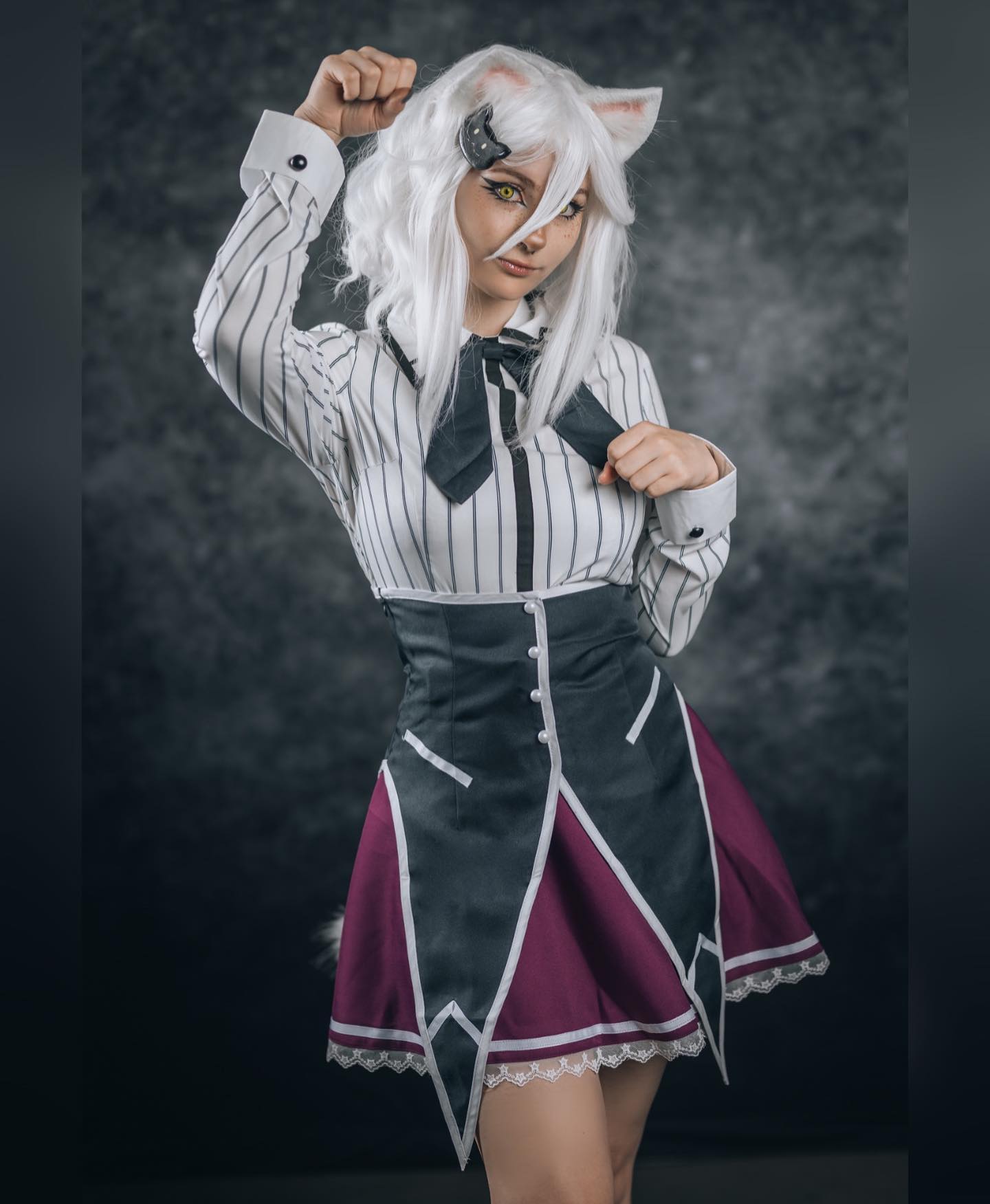 nya :3
-
koneko tojo at the @polarisconvention ! me and @pinkteddy.cos decided to cosplay from highschool dxd (even though the anime is as old as my great grandpa) and it was soo fun :3 
-
pictures taken by @eosandy_ !🫶
-
#cosplay #cosplayer #cosplaying #cosplaygirl #highschooldxd #hdxd #highschooldxdedit #highschooldxdcosplay #koneko #konekotojo #konekocosplay #rias #riasgremory #riasgremorycosplay #riascosplay #anime #animecosplay #mangacosplay #viral