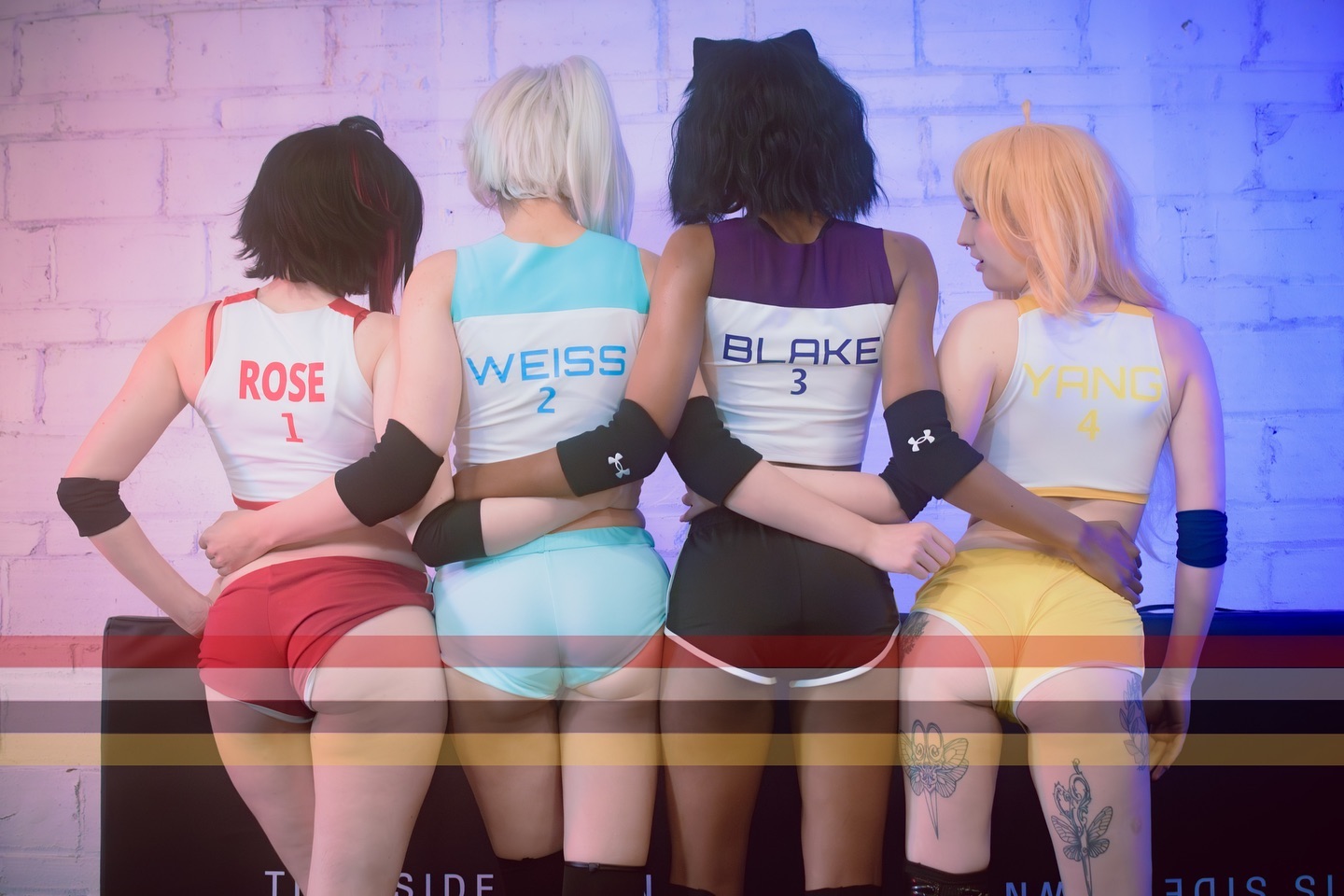 FULL TEAM WORKOUT RWBY!
Would you workout with us 💪

We have been planning this group for a long time!  We are so excited to share it with you!

Set is available via G✨mroad (see story highlight) for limited time (till May 17th)

❤️ @mangoloo.cos 
🤍 @luxstrous 
🖤 @cheesecakedruid 
💛 @gillianfoxglove 

📸 @jakescribbles 

#rwbycosplay #rwby #rubycosplay #blakecosplay #yangcosplay #weisscosplay #rubyrose #weissschnee #blakebelladonna #yangxiaolong