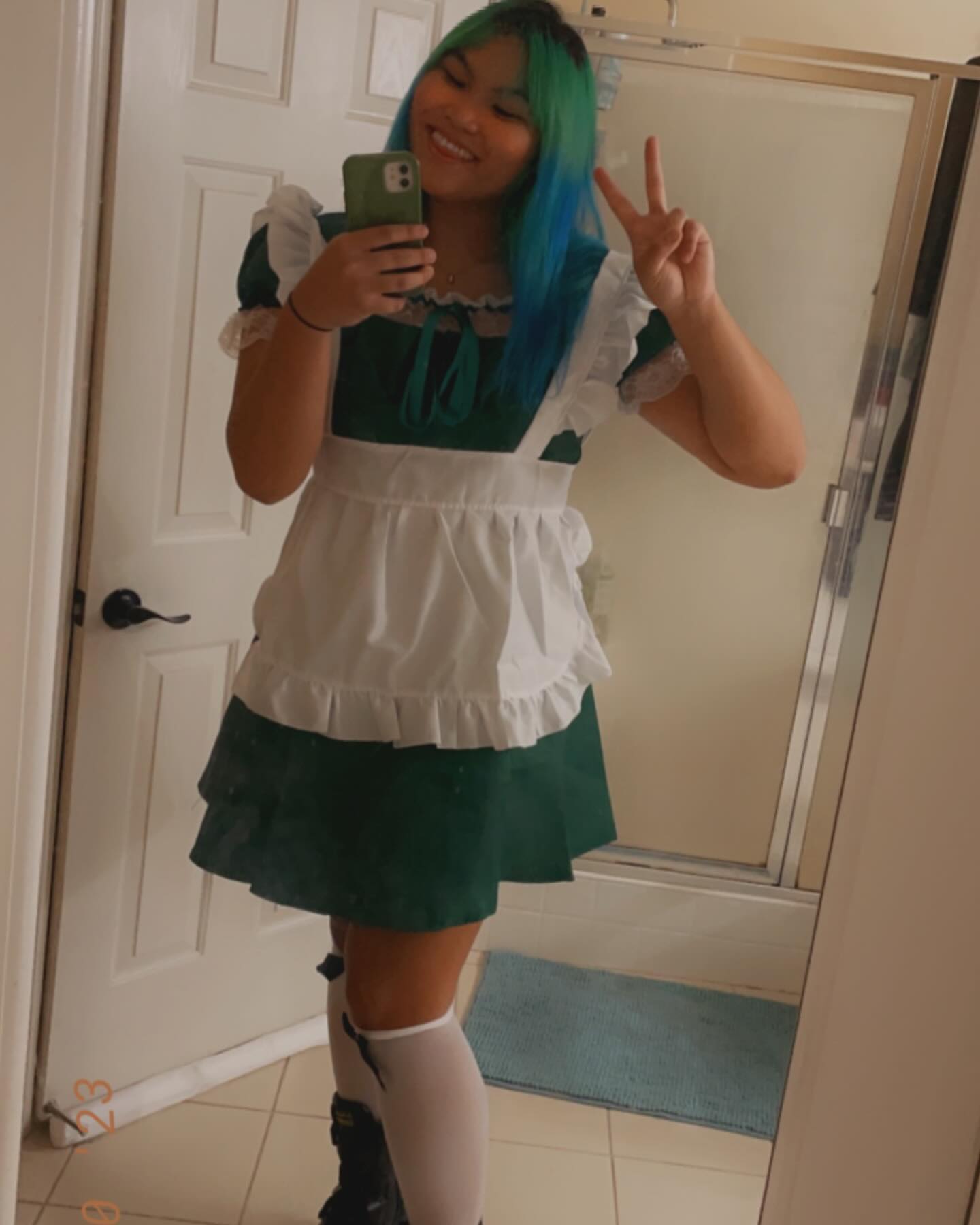Your Greenest Maid is here, at your service!! So, what is your first request?? 🥰💚✨

Tags:

#maid #maidcosplay #maidcore #maidoutfit #maiddress #mirrorselfie #mirror #mirrorpic #happygirl #kneesocks #cosplay #cosplaygirl #filipina
