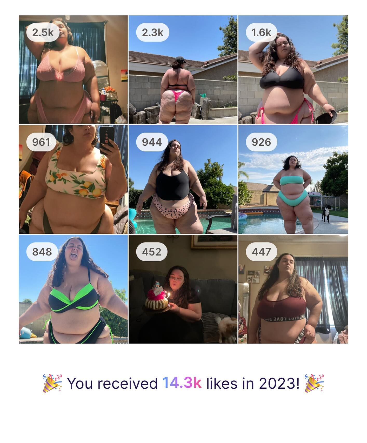 I can’t thank you guys enough for another good year here on instagram I was way more active this year, for the ones that direct message me and take time to show me love is so kind SO THANK YOU!!!!! #topnine 🤍 I love you for real! The likes the love everything I love this app more than any others the connections I’ve formed is insane! Cheers to this year.