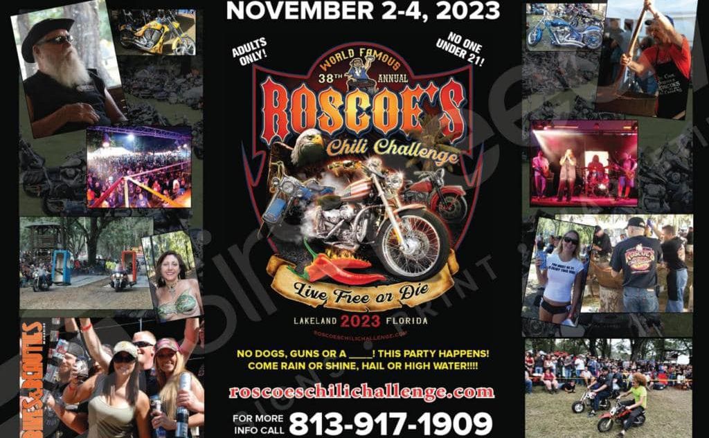 Coming up soon don’t miss out my juicy lover Official Roscoes Chili Challenge Group
