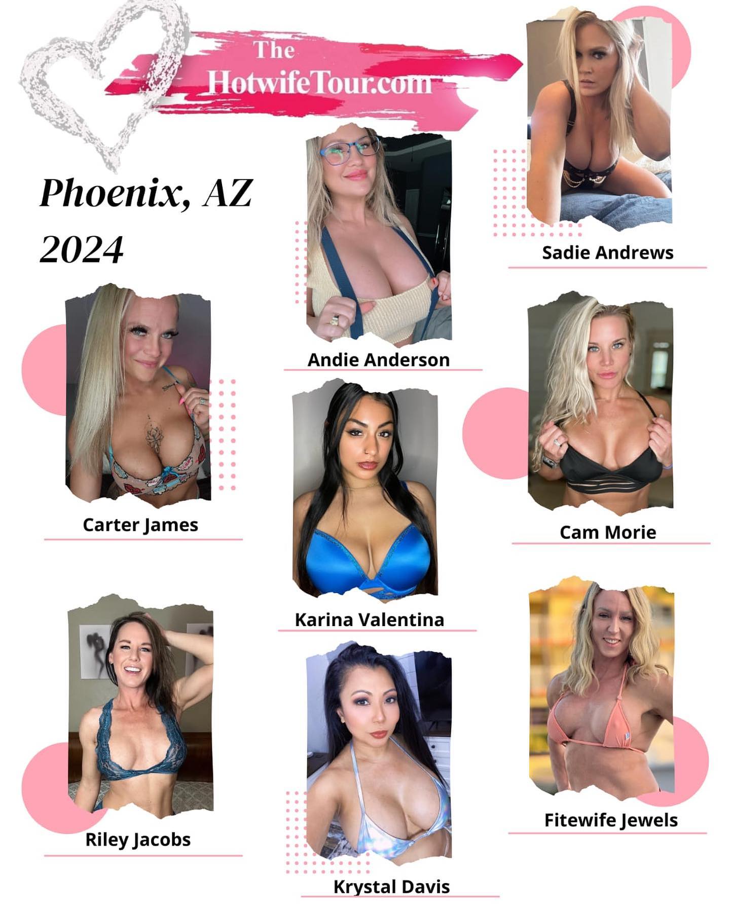 @thehotwifetour will be in Phoenix, Az from June 6-9!