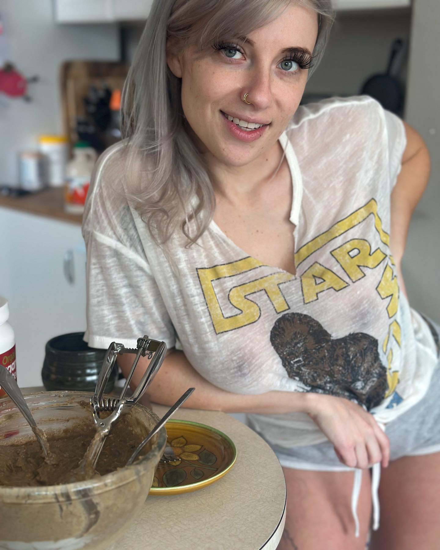 Protein Pancake meal prep on tiktok LIVE this morning💕Where do you like to watch people go LIVE?