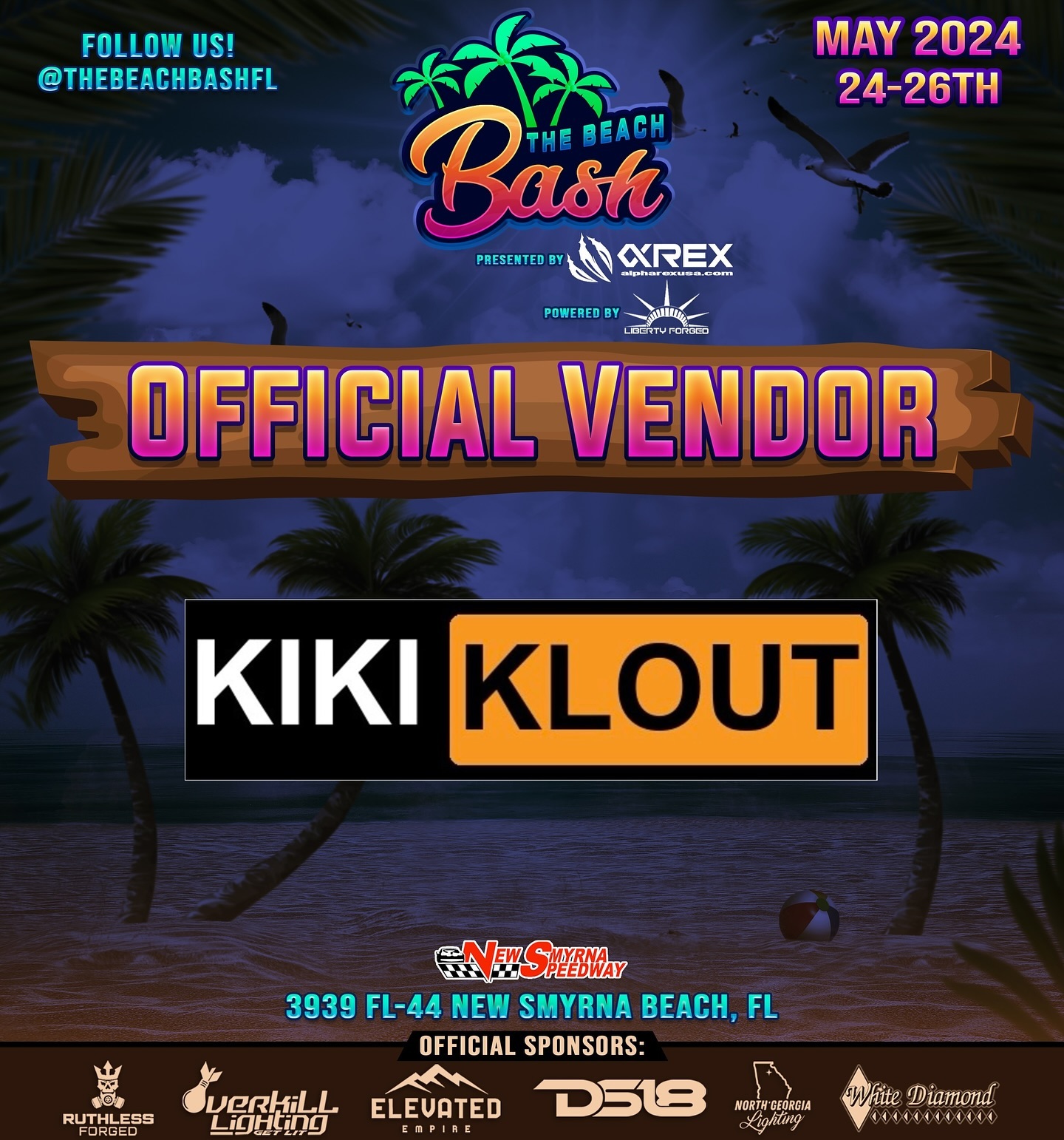 👙 WELCOME BACK @kikithesnack & FRIENDS TO TBB! 🏖️ THIS WEEKEND ONLY USE CODE “WEEKEND” FOR 15% OFF ALL REGISTRATIONS & SPECTATOR PASSES ☀️ VERY LIMITED SPACE AVAILABLE 🚨 LINK IN BIO TO GET REGISTERED🔥 SEE YALL AT THE BEACH BASH PRESENTED BY @alpharexusa POWERED BY @libertyforged ☀️ 

📸 P/C : @creativecustomsfl 
🛻 : 
@flawlesswhipz 
@elevatedempireofficial 
@overkill.lighting 
@overkill.customs 
@duck_wild_ 
@ng_lighting 
@plan_b_fab 
@ruthless_forged 
@gibsontruckworld 
@downsouthmobiledetailingllc 
@prime_shine_mobile_detailing_ 
@lion_heartz_detail 
@saltwatershinefl 
@whitediamonddetailproducts 
@jc.autocustoms 
@combatwaterfowl 
@highprofile4x4 
@axewheels 
@ttpfab 
@jaybees_journey 
@mach1media 
@creativecustomsfl 
@twistedpro_allterrain 
@twistedpro_official 
@czsmods 
@2turntempire 
@ruthless_forged 
@twothreedesigns 
@florida_grind 
@jinright92_ 
@libertyforged 
@dade_truckin 
@smalltown_getdown 
@dv8dz9 
@raizedlftdco 
@fatboipotatoes 
@kg1forged 
@lifted_rippers 
@shifted_industries 
@bigshotindustries 
@17_skynet
@theskynetteam 
@diesels_and_dirtbags 
@thatsranchyboutique 
@smg__apparel 
@skoop_smg 
@nikki_smg 
@teambillet_officialpage 
@teambilletfl 
@forgedleds 
@ds18audio 
@m2_audioandaccessories 
@wolfcustomsllc 
@drippinwetdetailingsupplies 
@orioncaraudioofficial 
@kikithesnack 
- - - - - - - -

#truck #trucks #truckshow #ford #liftedlifestyle #liftedlife #truckshows #liftedtrucks #lifted #florida #daytona #deland #orlando #lovefl #daytonabeach #fl #liftedtruckshow #newsmyrnabeach #newsmyrnabeachfl #newsmyrnaspeedway