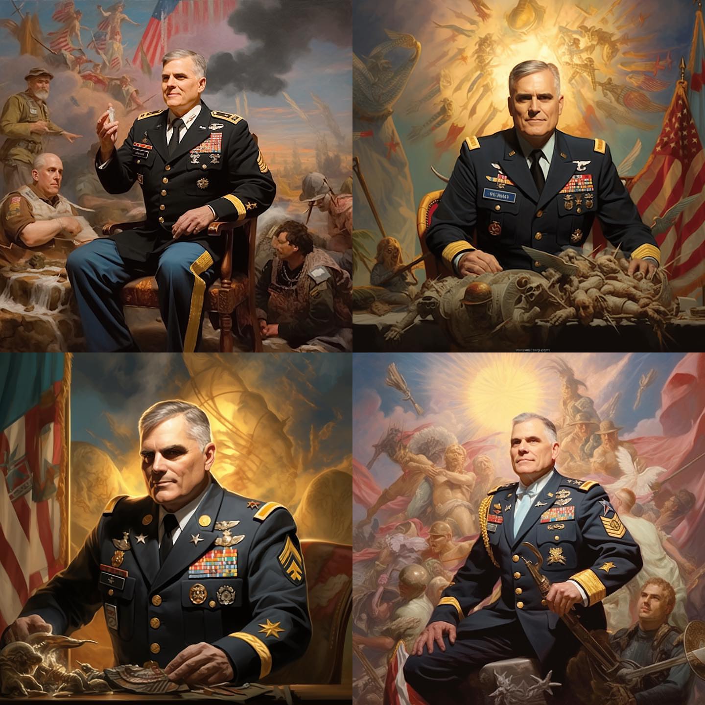 General Nimitz has caught onto the whole thing because he keeps eyes in places. Everywhere. He’s been waiting for the right moment to pounce and when he does he’s going to tell the diamond king on his diamond throne that nuclear is a reaction and that diamonds don’t last forever.