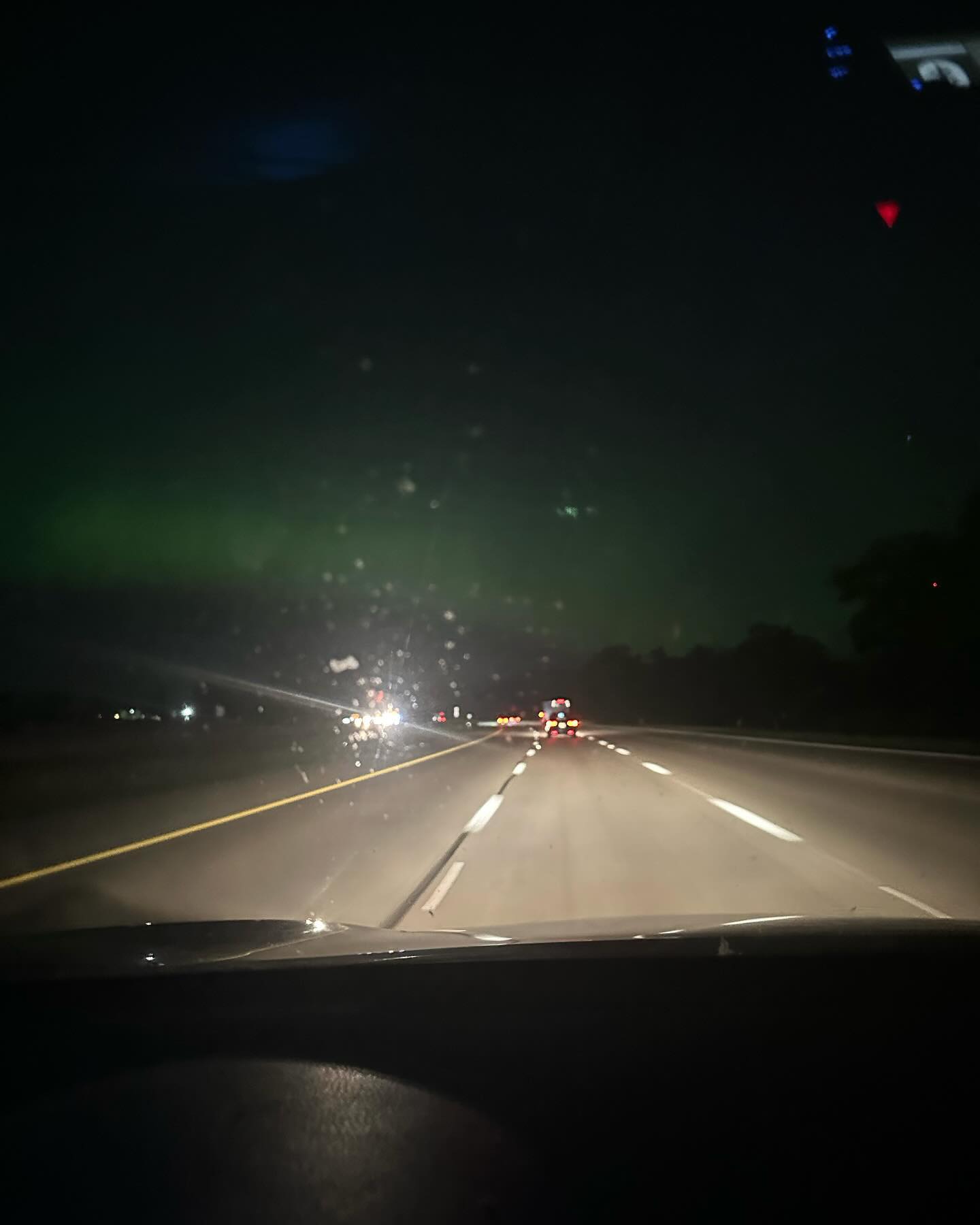 So lucky to have seen the northern lights tonight