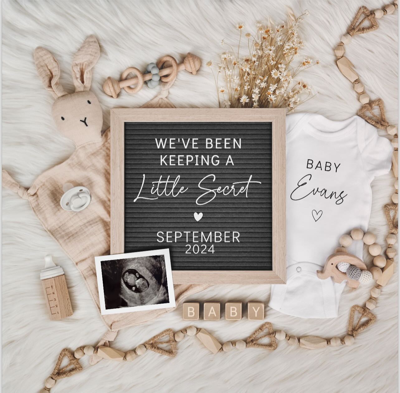 Excited to let the secret out :) Baby Evans OTW 🤩