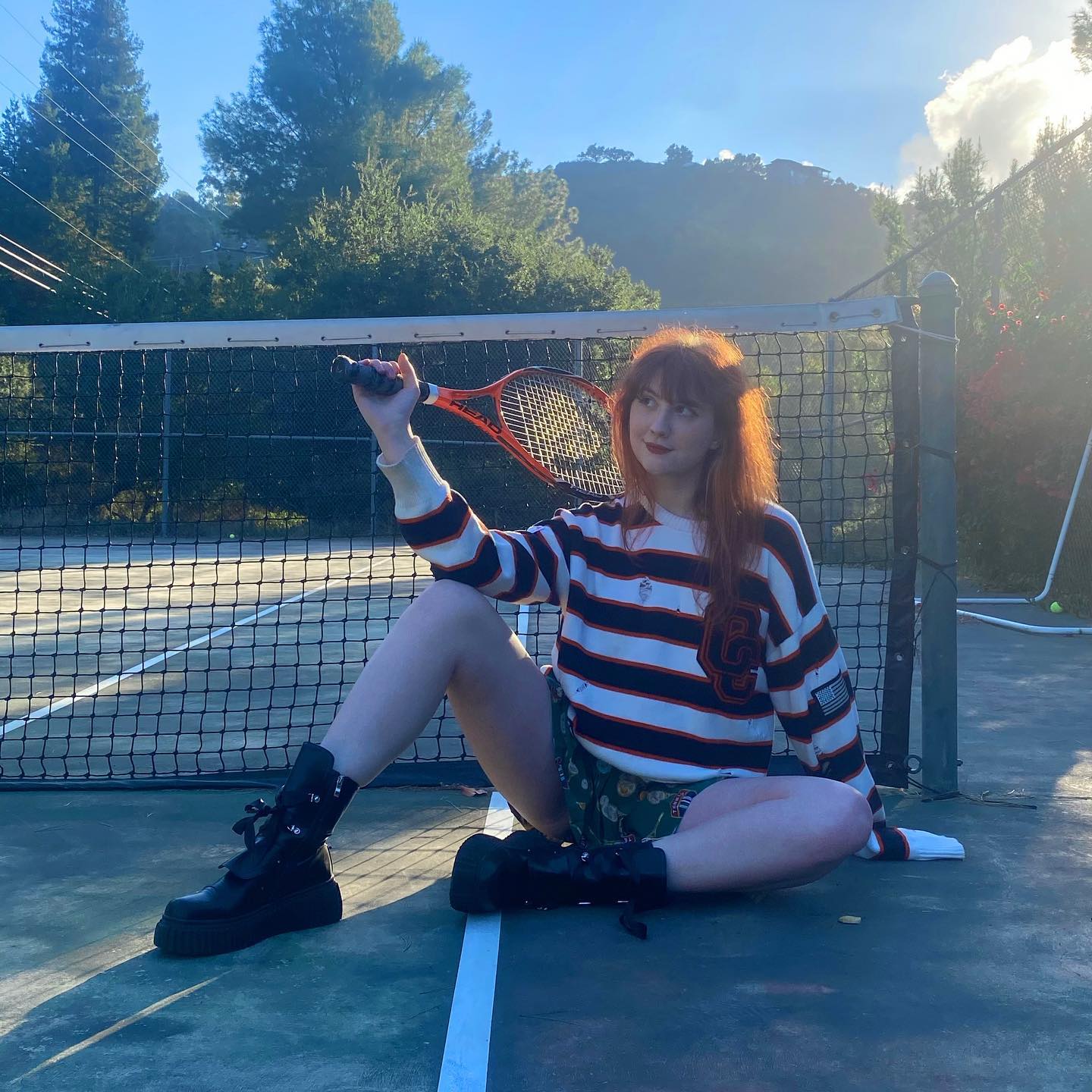 never played tennis a day in my life but don’t I look absolutely DARLING 🎾