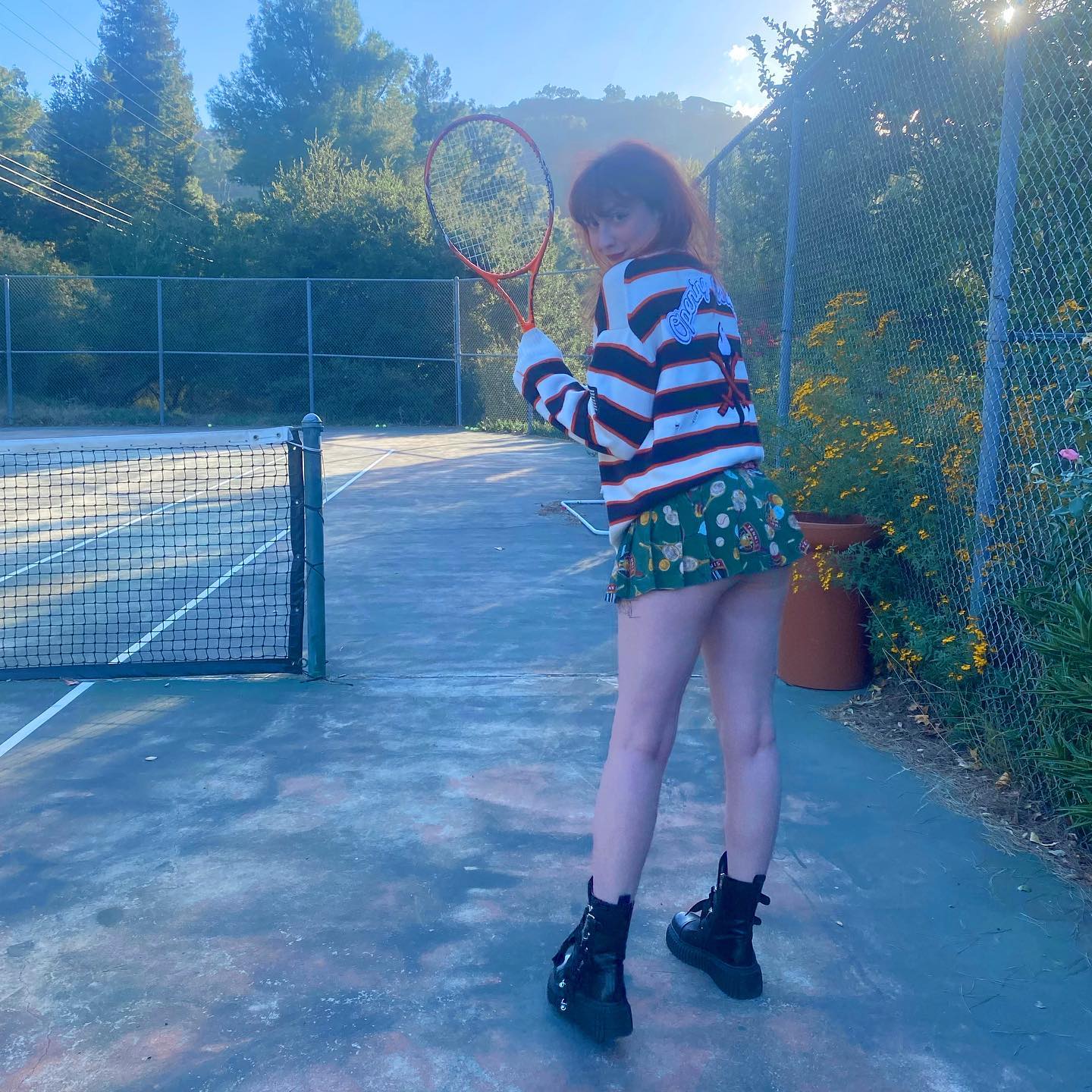 never played tennis a day in my life but don’t I look absolutely DARLING 🎾
