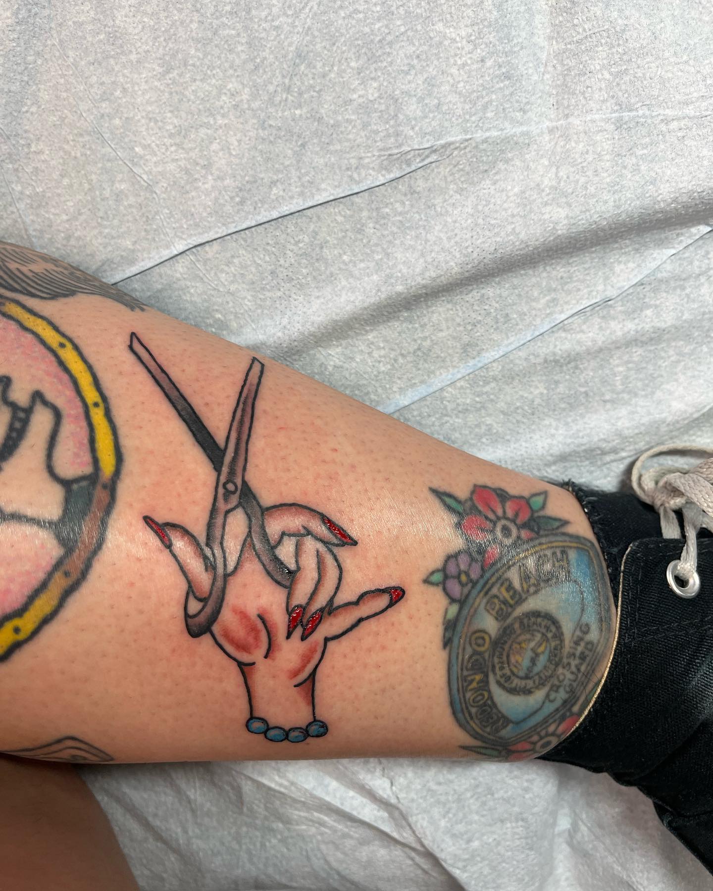 Got some fuckin cute new pieces 💉💖 by @kylieincolor