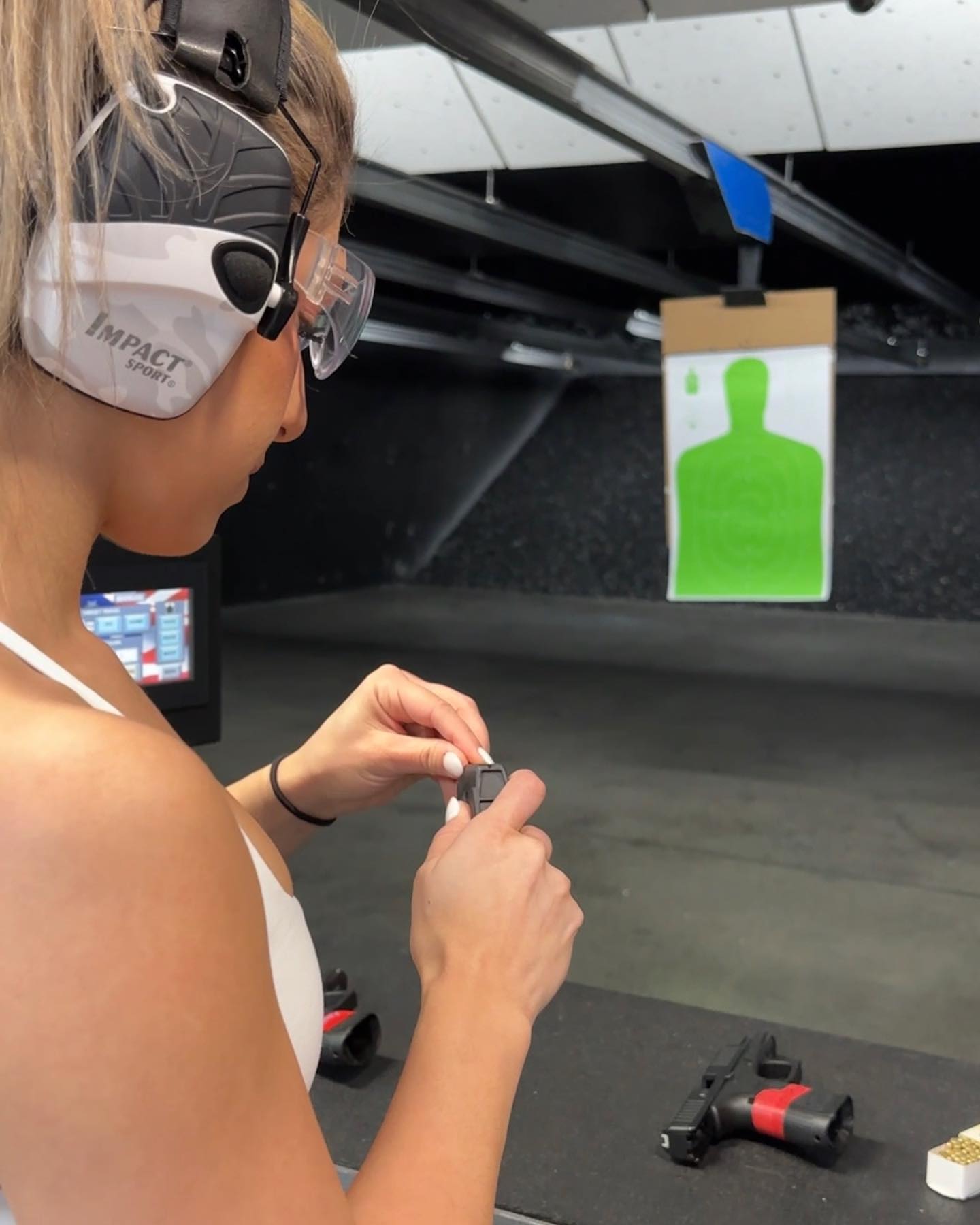 This was an experience I honestly needed. I learned a lot and it was fun. 
At first I was so scared and my body was not used to it but after a little bit I was okay. 
If you want to try something go for it , don’t wait for others when you can just take yourself and have fun. 
#gunrange #funexperience