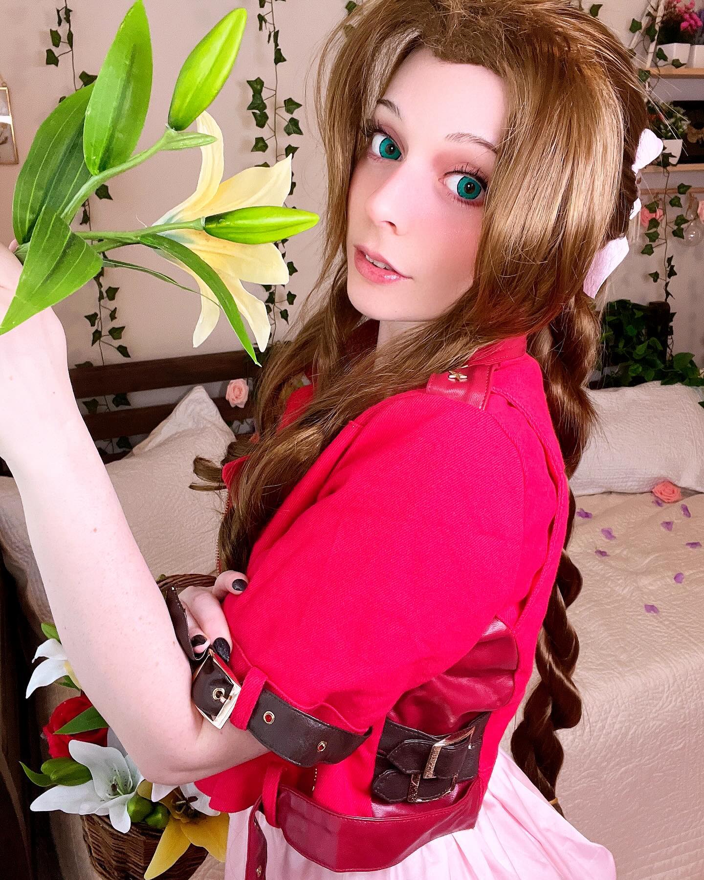 I wanted to bring back my Aerith cosplay! 🥰 Is anyone playing rebirth?? I REALLY want to play it but I don’t have a ps5 😭 

#aerith #aerithcosplay #finalfantasy #tiktok #gamer #gamergirl #gamergirls #girlgamer #egirl #twitchtv #twitch #twitchstreamer #streamer #femalestreamer #kawaii #anime #green #greenhair #petite #petitegirl #petitegirls #uwugirl #wifu #animewifu #cosplay #cosplayer #cosplaygirl #anime #weeb #softgirl