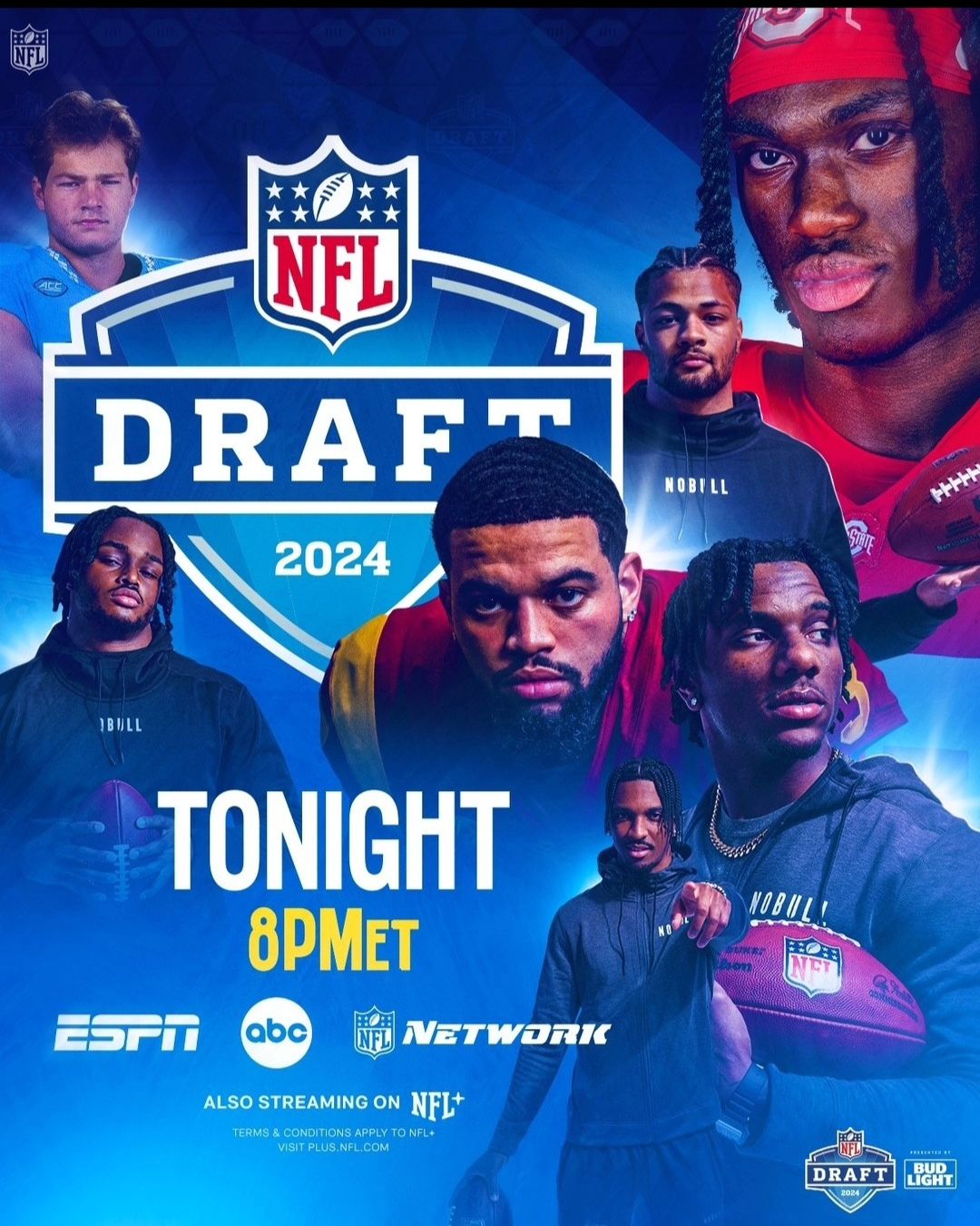 The NFL draft starts tonight with round 1. Who is your top pick? And did you know it's also National Lingerie Day 🤷‍♀️ I think they did that on purpose.