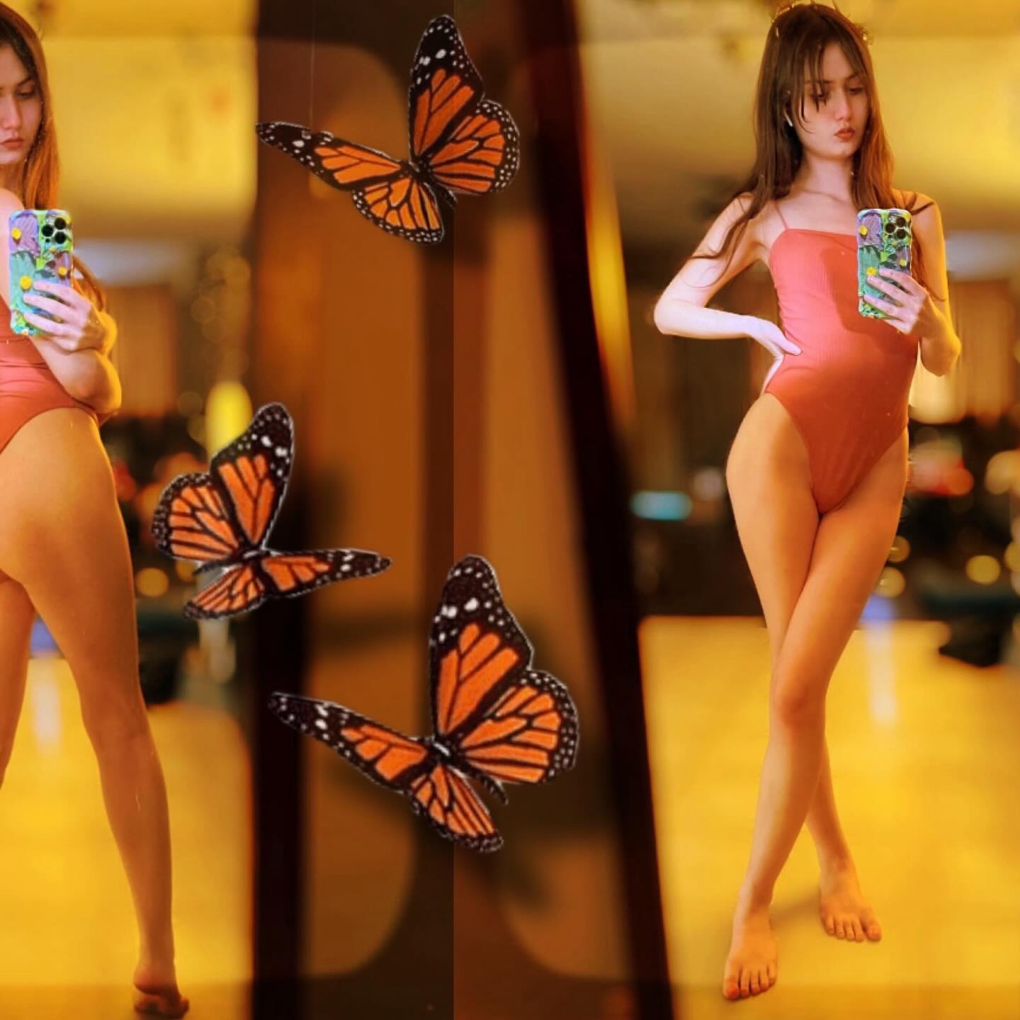 oh to be someone’s daydream 🧡
•
•
•
•
•
#vibes #pretty #selfie #mirrorselfie #pretty #cute #prettyvibes #explore #explorepage #explorepage✨ #lasvegas #vegas #follow #only #baddie #daydream #edit #edits #orange #butterfly #butterflies #picsart