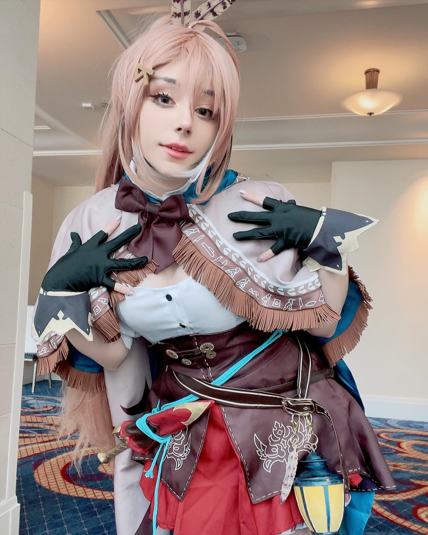 Vtuber supremacy! I am birb now. I’m so happy with how my Nanashi Mumei cosplay turned out! And now that Katsucon is finally over I feel so motivated and energized to make content!  #katsucon #cosplaygirl #vtubers #hololive #cosplay