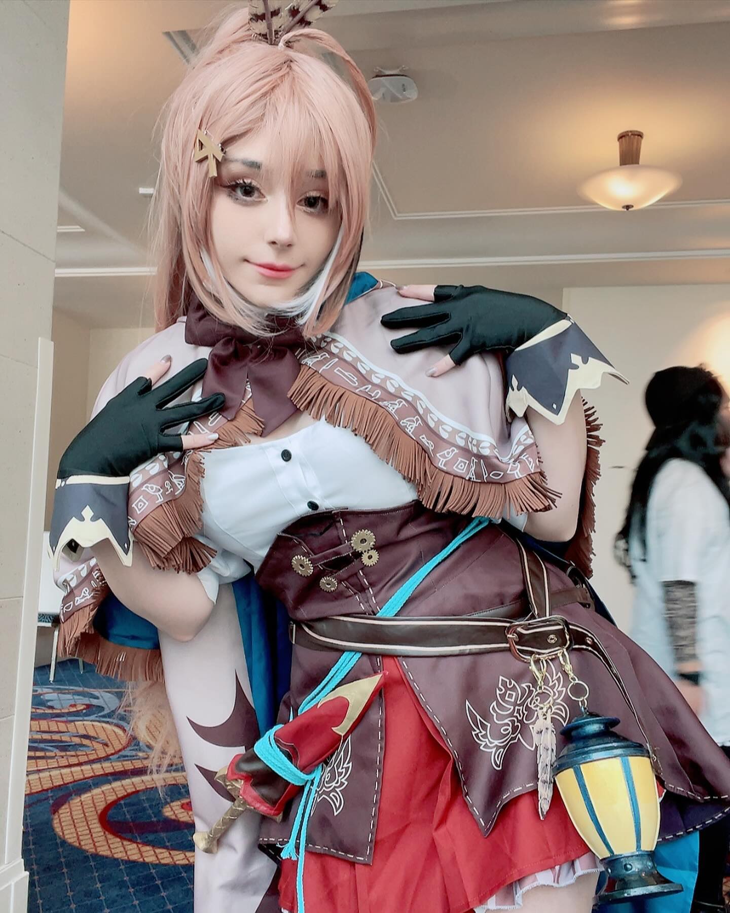 Vtuber supremacy! I am birb now. I’m so happy with how my Nanashi Mumei cosplay turned out! And now that Katsucon is finally over I feel so motivated and energized to make content!  #katsucon #cosplaygirl #vtubers #hololive #cosplay