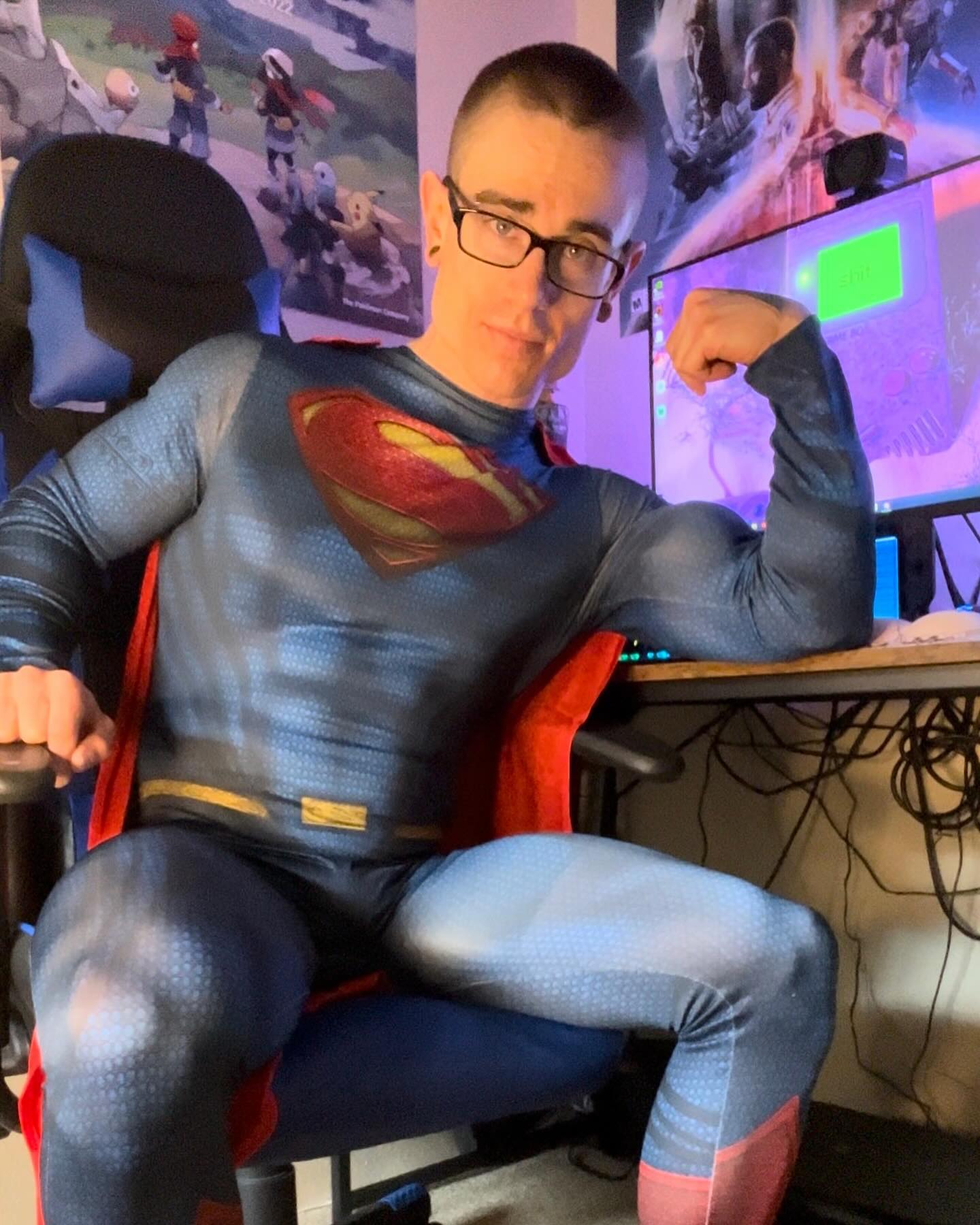 What do you mean you want to see if it’s really made of steel? 
.
.
.
.
.
.
#gaycosplay #cosplay #gay #gaycosplayer #cosplayer #cosplayersofinstagram #dccomics #marvel #gaygeek #malecosplay #lgbtq #spiderman #instagay #crossplay #malecosplayer #cosplaying #cosplaygay #gaynerd #menwhocosplay #dccosplay #gaymer #gayman #lgbt #spidermancosplay #cosplayphotography #teentitans #thriftstorefinds #cosplayboy #gayart #yaoi