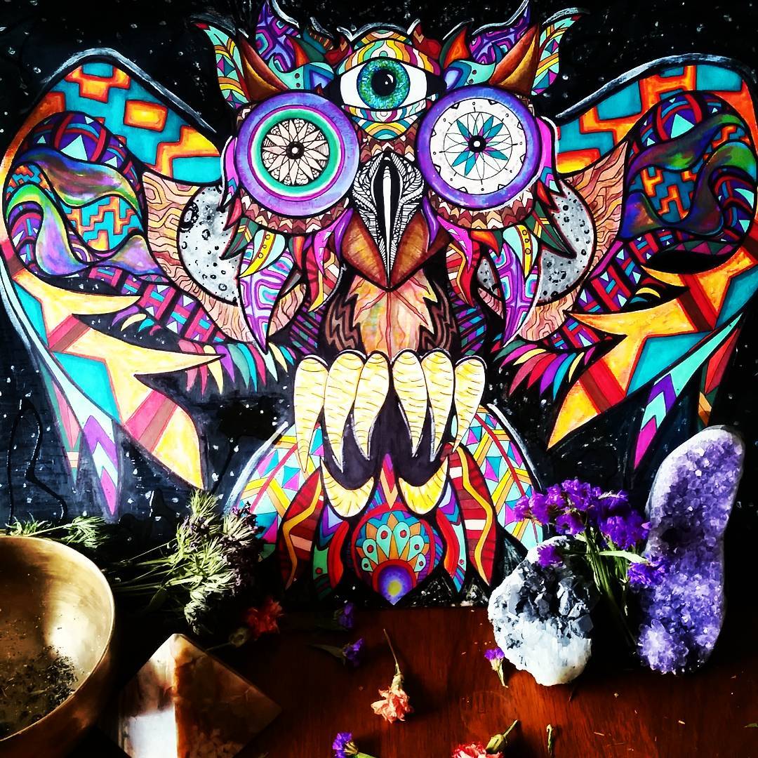 “Owl” - mixed media on 18x20” drawing board

I am.

#owl #drawing #alchemy #poetry
#art #búho #wisdom #coruja #atman #chouette #quartz #crystal #gufo
