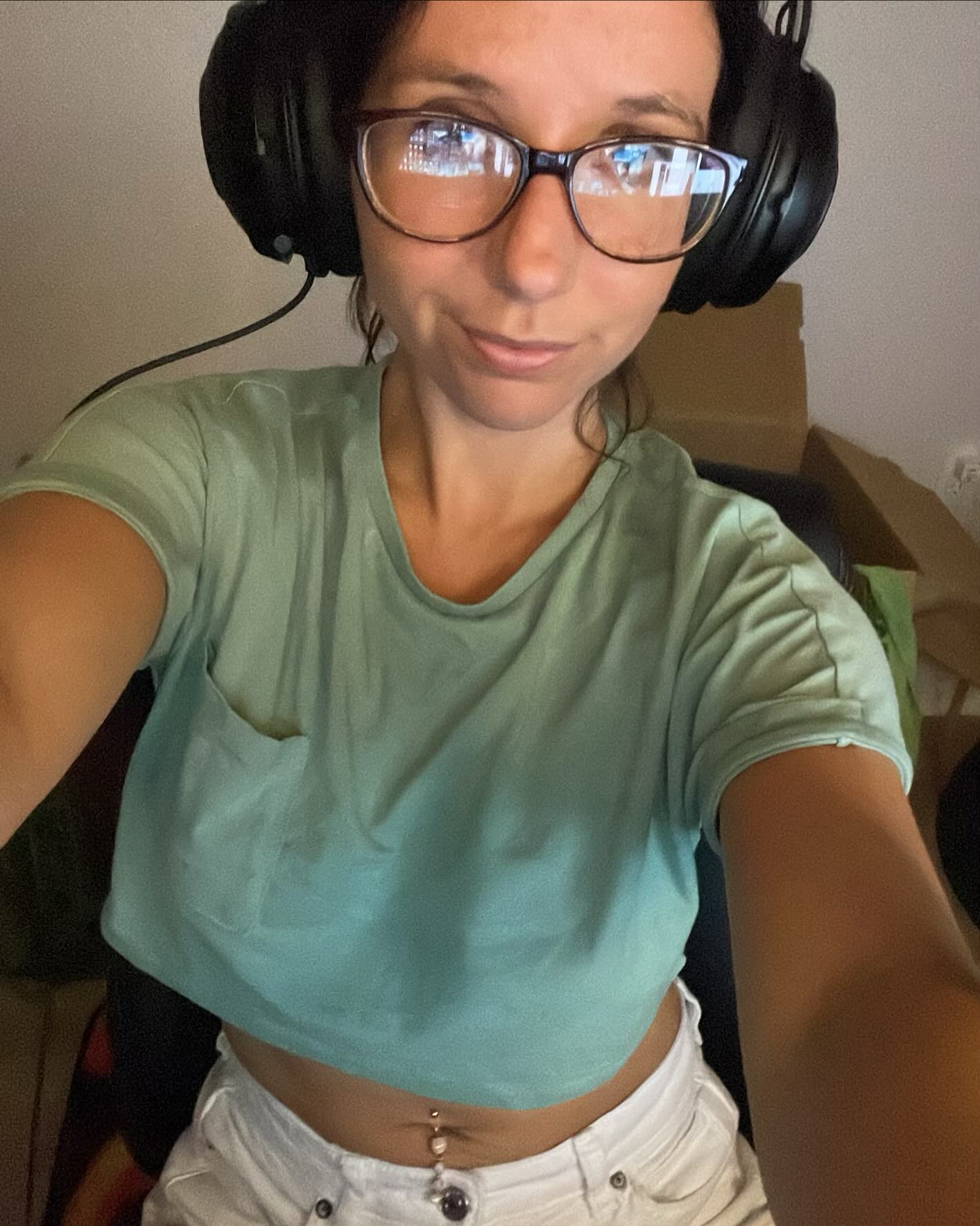 I like to think I look cute while I game, but I am genuinely addicted… it’s a problem 😅