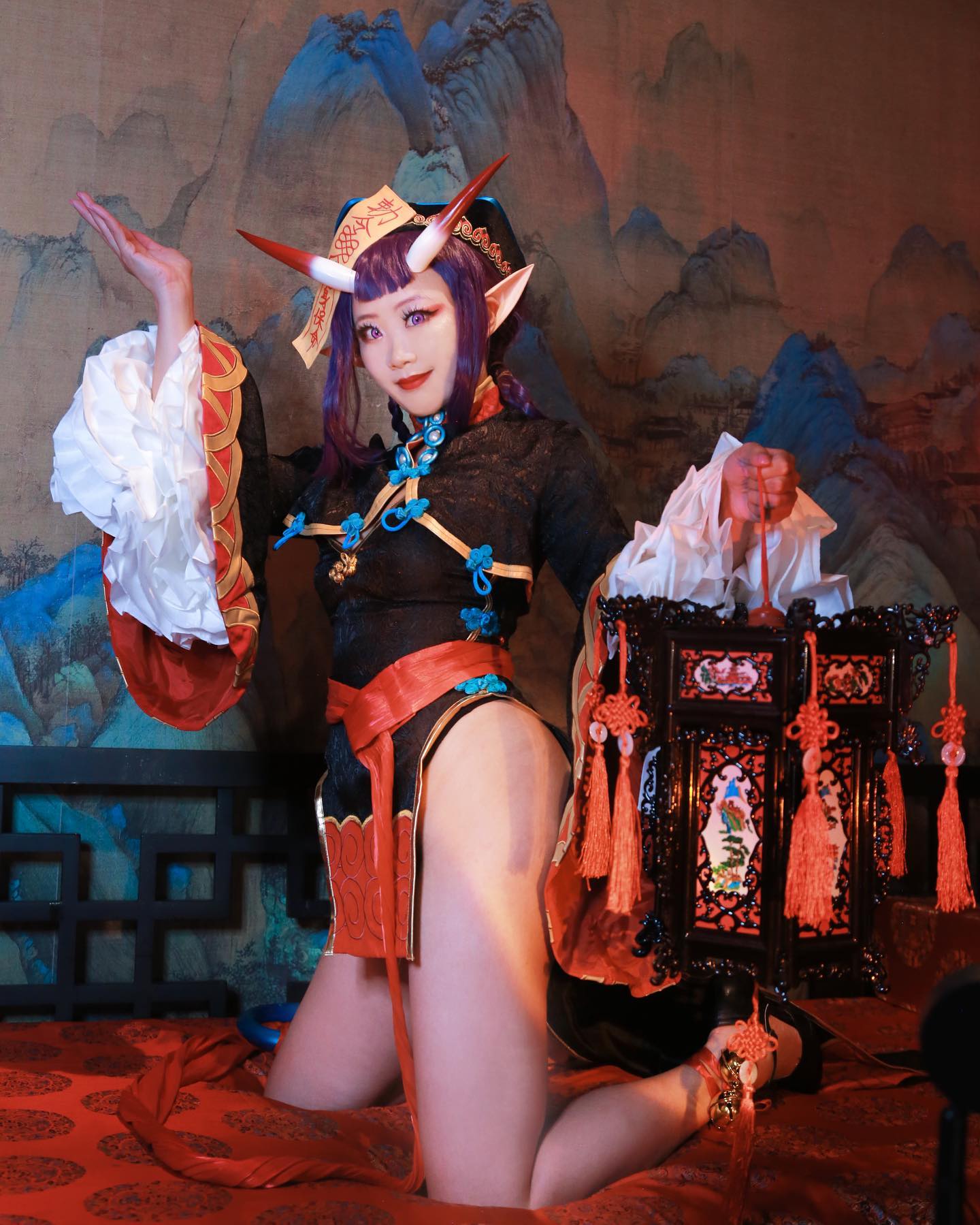 Who will I see at Anime NYC?! 🗽 I am trying to finalize my lineup…
Also follow my new account @alicealtmodel 🎀
👹Character: Shuten Doji (Halloween Jiangshi version) from Fate Grand Order
📍: @mysticpalace_wanxianggong
📸: @langshuw
______________________
#cosplay #horrorfan #animenyc #shutendouji #shutendoji #shutendoujicosplay #jiangshi #cosplayersofinstagram #cosplayer #cos #coser #コスプレ #คอสเพลย์ #코스프레 #角色扮演 #cosplaymodel #cosplayphotography #cosplayphotoshoot #asiancosplayer #fate #fgo #fategrandorder #fatecosplay #kawaii #anime #fgocosplay #chinesemythology #monstergirl #demongirl #kumikunai