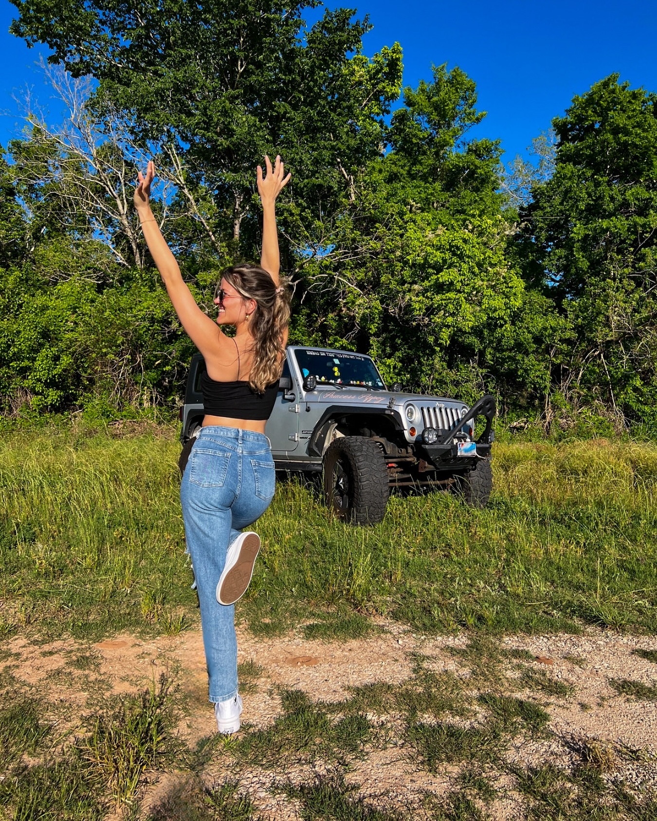 Just a sunny girlie ☀️

#Jeepgirl #jeeplife #jeepjk #wrangler #jeepwrangler #mallcrawler #jeepgirlsdoitbetter #adventure #houstonjeeps #jeepgirlslikeitdirty #2doorjeep #jeepbabe #jeep #jeepgirlgang #jeepgirlsrock