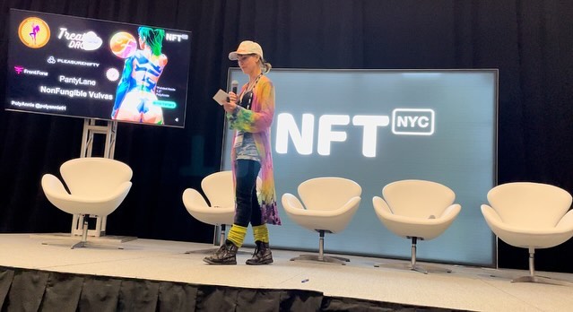 Presentation about the landscape of adult NFTs at #nftnyc2024 ❤️‍🔥 thank you to @treat.dao @strippercoin & @fantasytokennft for sponsoring this effort 💪💝

If you’re interested in learning more about adult industry NFTs, crypto & how you can get involved, reach out via DMs or comment below. Putting together some resources & community around it all. Coming soon :) 

Full video of the talk on YouTube.