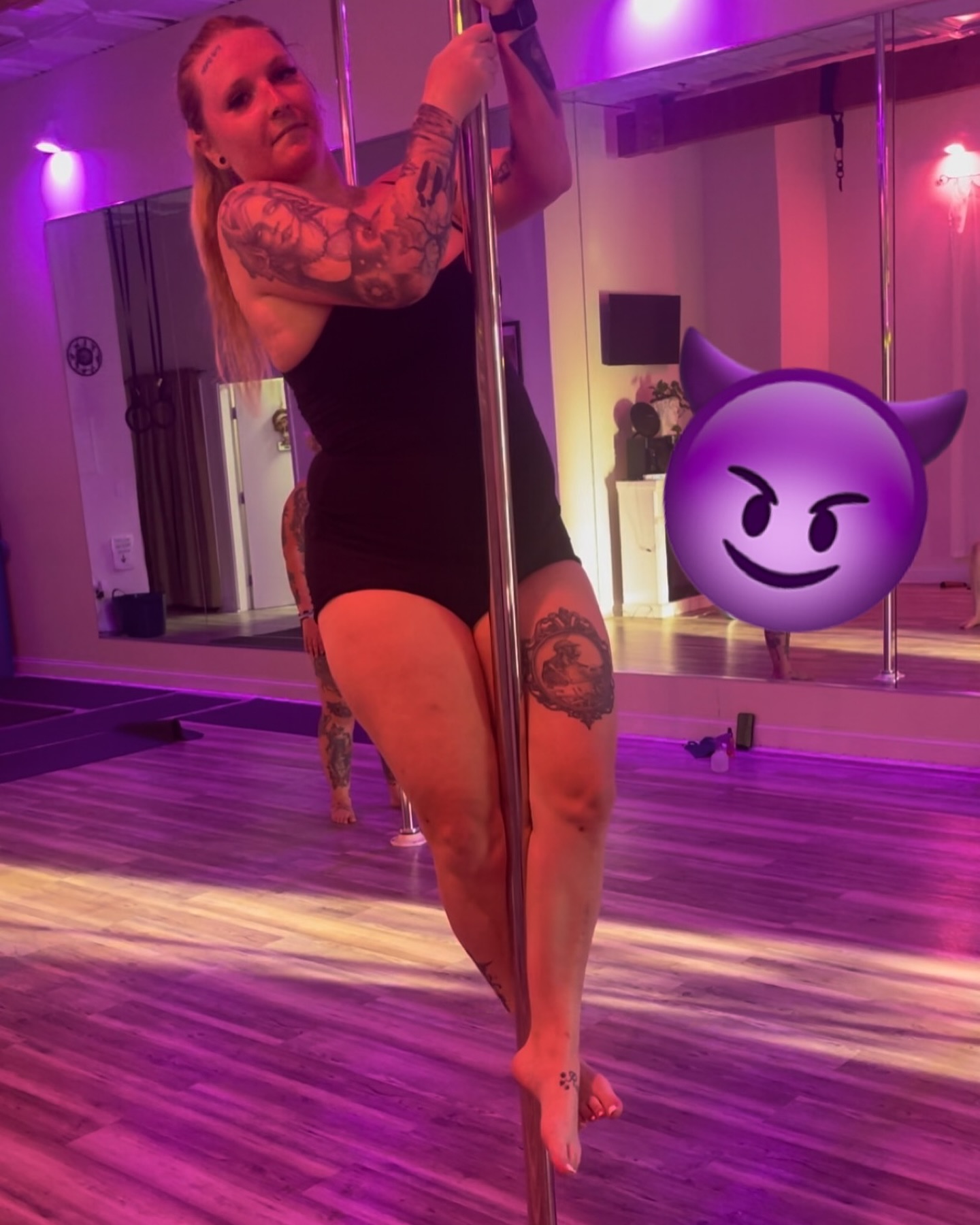 I love my Monday nights 🥰 #pole #poledance #fitness #fyp #fufillment #happiness