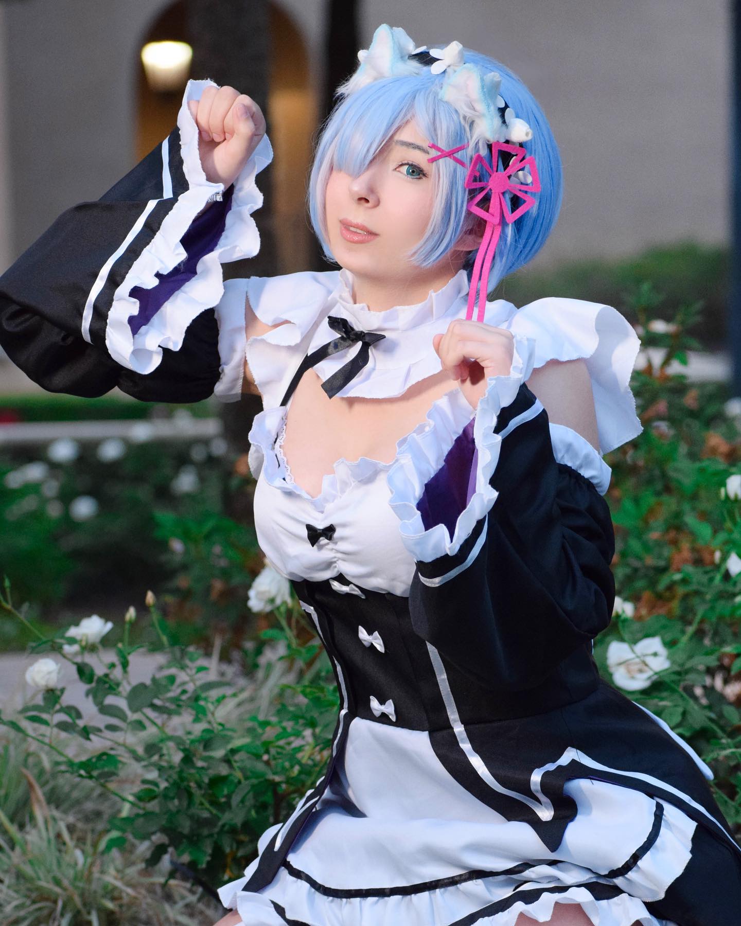 Rem from Re:Zero 💙 Who’s looking for a wholesome cat girl? 🐱

#rezero #rem #remcosplay #anime #animegirl anime cosplay maid dress