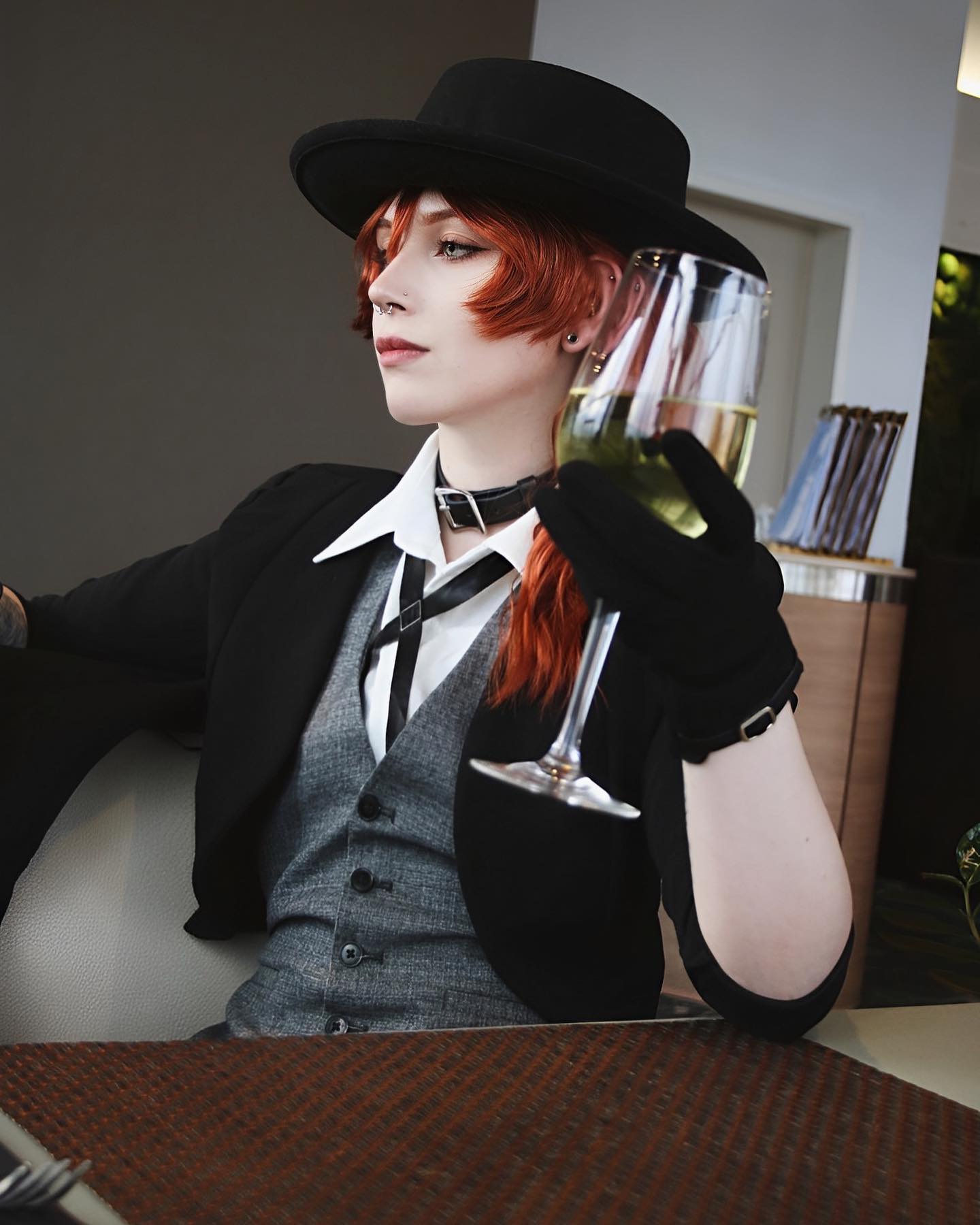 “..I was going easy on you”🍷
~
don’t come at me for not using red wine i’m a dazai kinnie not a chuuya kinnie and i hate red wine 🤣 cosplaying chuuya instead of dazai felt so strange hahah its definitely not for me but it was fun, some photos from @megaconlive 
~
⛓cosplayer: @riotwolf.cos 
❤️character: chuuya nakahara
⛓anime: bungou stray dogs
📸 @hyper.cos @hypercos.photography 
~
~
~
#chuuya #chuuyanakahara #chuuyacosplay #chuuyanakaharacosplay #nakaharachuuya #bungoustraydogs #bungostraydogs #bungoustraydogscosplay #bsd #soukoku
