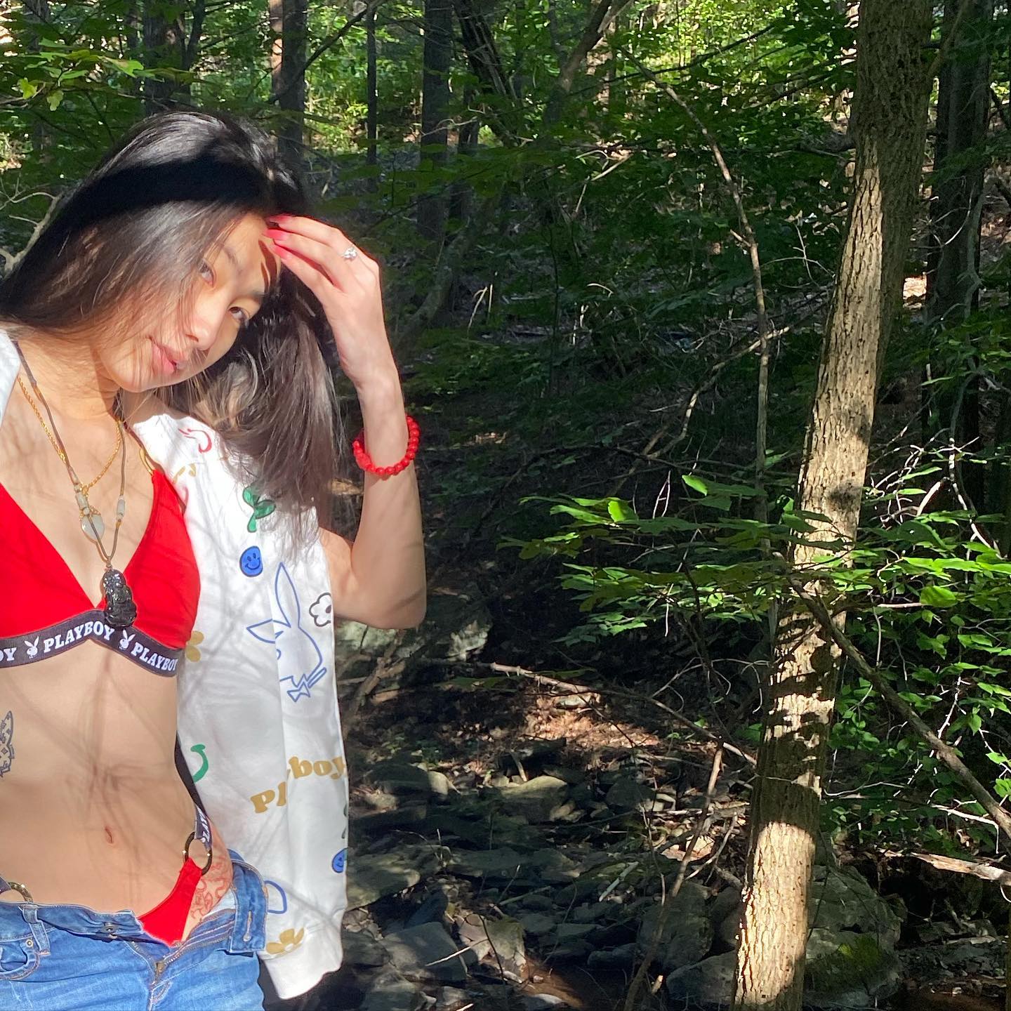 Nature enjoying me 🤭
-
-
-
This is my application for @playboy 😋
-
-
-
#forestpictures #almostfellgettinghere #perfectsunlight #playboymodel #playboybunny #playboyclub #explorepage #asiangirls #iphonepicsonly #realnaturephoto