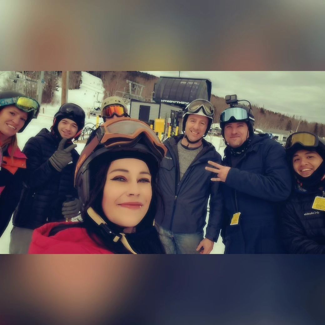 Amazing day out wentworth with the crew yesterday 😀❄️ 🏂