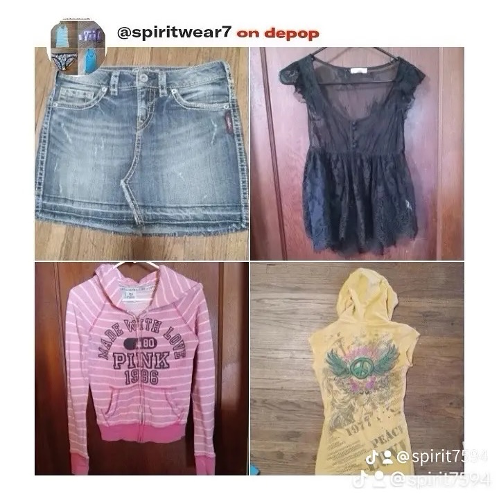 Check out my resale shop for new things every day! I sell y2k,vintage,modern,goth,preppy,etc. @spiritwear7🩵🥰 
10% first sale just dm me spirit7 

#business #clothes #resale #resaleboutique #fashion #fashionstyle #fashionblogger #snallbusiness #shopping