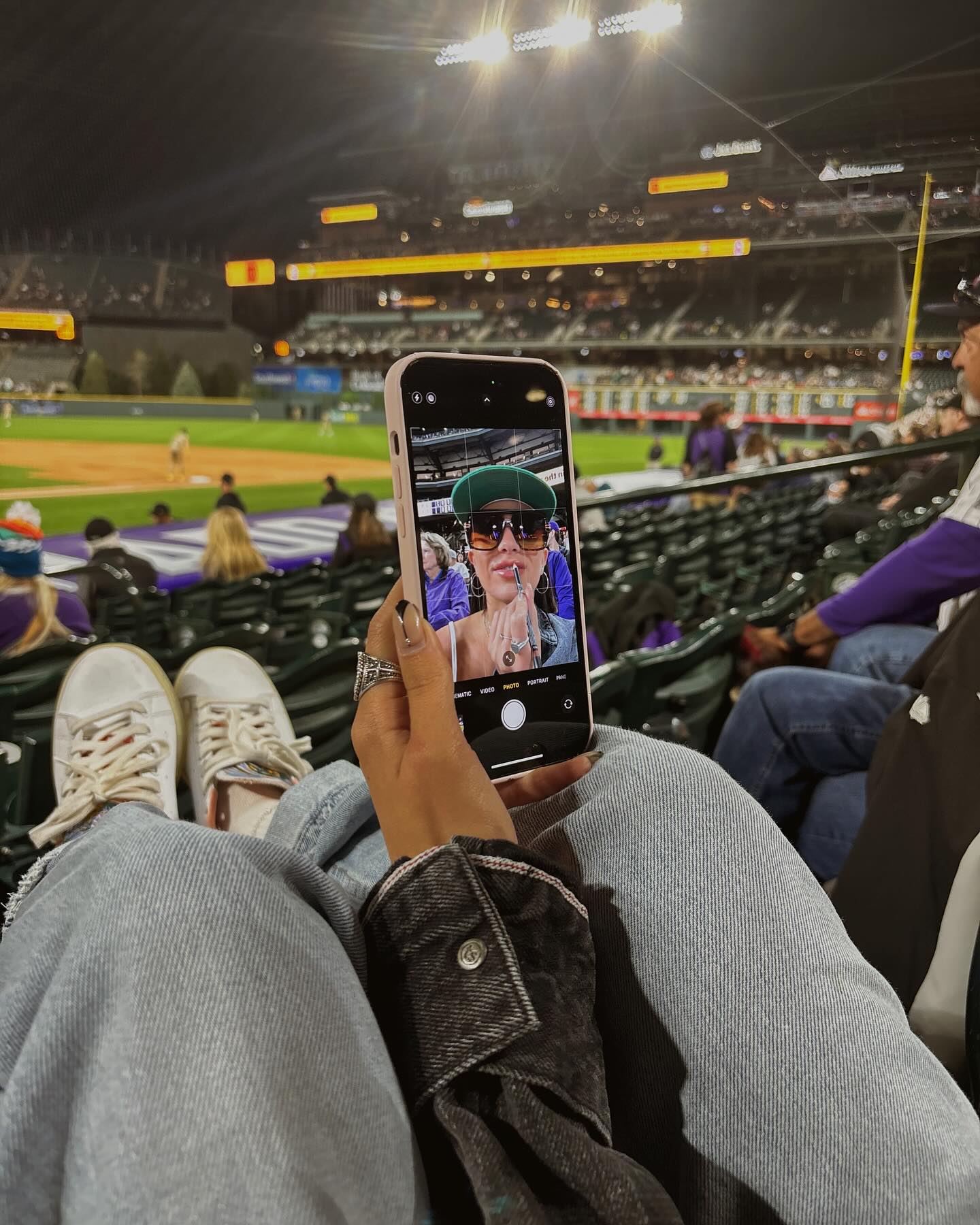 having fun with @teamseatgeek ⚾️
use code TAYTHATCHERR for $20 off any tickets <3