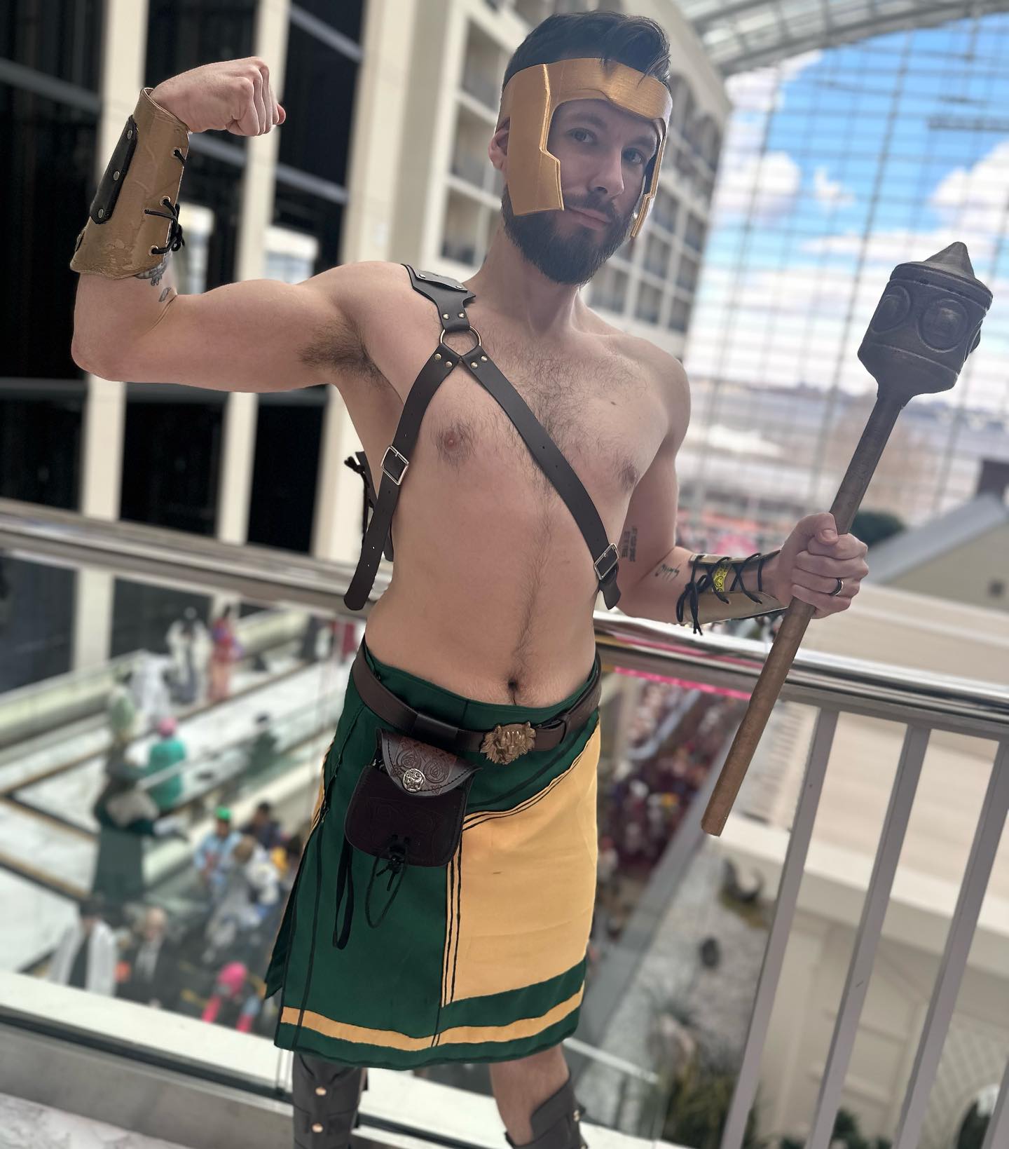 Very proud of my Marvel Hercules cosplay from KatsuCon this past weekend!
- The skirt was made by @dizzylizzy_lauren 
- The helmet and mace were 3D printed by @clare_and_matt_and_jasper 
Swipe right for the character reference photo!
⚡️💪💪⚡️ 
#cosplay #thor #thorcosplay #thorloveandthunder #thorloveandthundercosplay #hercules #marvel #marvelcosplay #mcu #marvelhercules #marvelshercules #herculesmarvel #herculesmarvelcomics #marvelherculescosplay #herculescosplay #herculescosplaymarvel #marvelcosplayhercules #lionofolympus #katsucon2024 #katsu #katsucon
