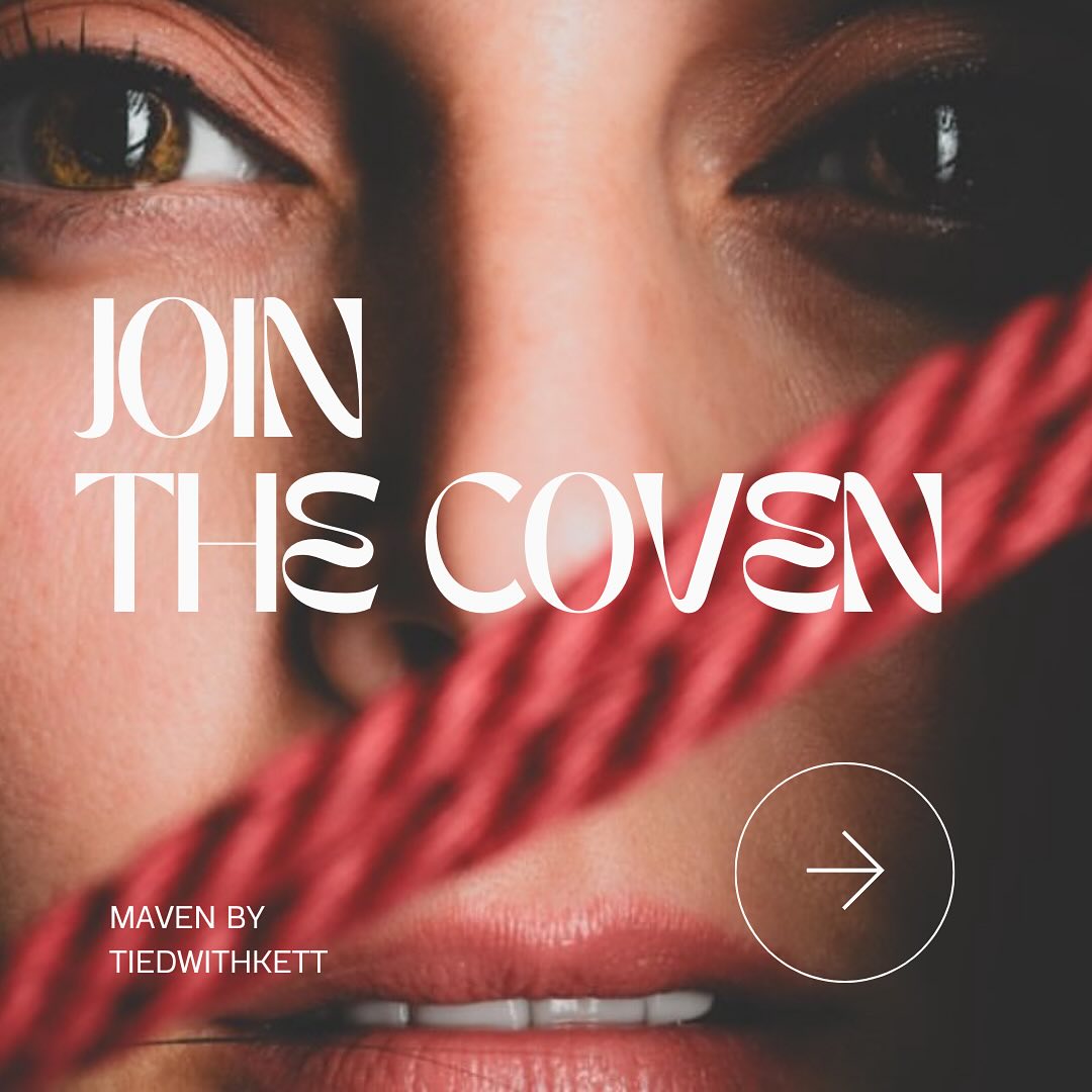 ✨THE COVEN✨ This name came to me during a moment of reflection about my vision for this new project. A Coven means a group of people who share similar interests, but it is often focused on Witches. This made me smile because my vision for this project is to help women and femmes rediscover their magic and power. 

On our kick off Coven, we'll cover: 
✨ How you can rediscover your power through embracing who you are through and through. 
✨ Allow your creativity to come out and play. 
✨ Strengthen the bond between you and the rope. 
✨ Learn what role the art of BD$M can play in your self-discovery journey. 
✨ Meet likeminded women and femmes who are in the same journey as you. 
✨ Learn all about the beauty of Shibari, including self tying rituals I use during my tying process. 
✨ You'll be added to a Telegram group where we'll be sharing our stories and supporting each other's self-development journey. 
I hope you feel the call to join our Coven. The time has come for you to take space, speak louder and live your truth! See you soon. 
✨ Sign up in my bio or DM for more information ✨
.
.
.
.
#witches #strongwomen #selfdiscoveryjourney #myjourney #selfcare #selflove #femmes #womenempowerment #womensupportingwomen #atxgals