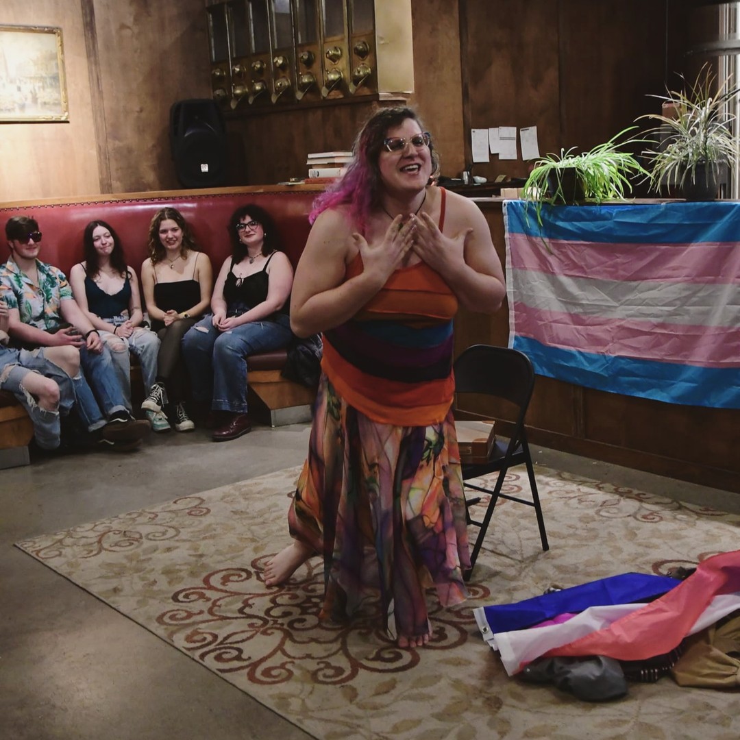 Debuted a new number for a Trans Day of Visibility show. It was an amazing all-trans show and I was so happy to take part. #tdov #tdov2024 #transdayofvisibility